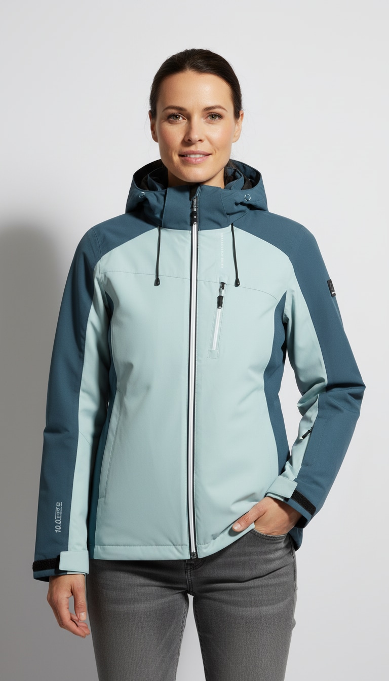 Image of Killtec Winterjacke "KSW 256 WMN SKI JCKT" mit Kapuze atmungsaktiv, wasserdicht mit 10.0 Wassersäule, winddicht