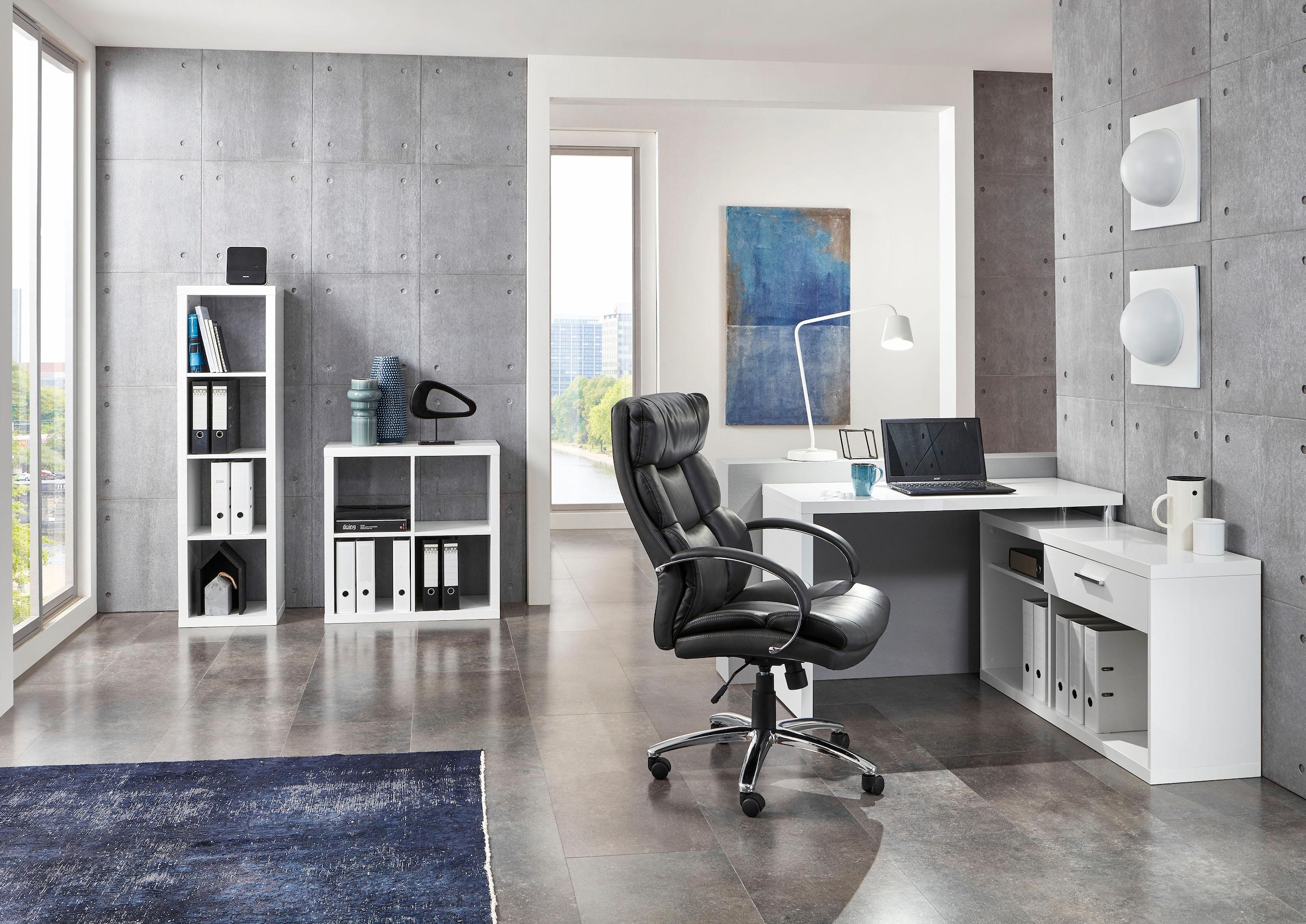 Homexperts Bürostuhl »Push XXL«, bis zu 150 kg belastbar, Chefsessel
