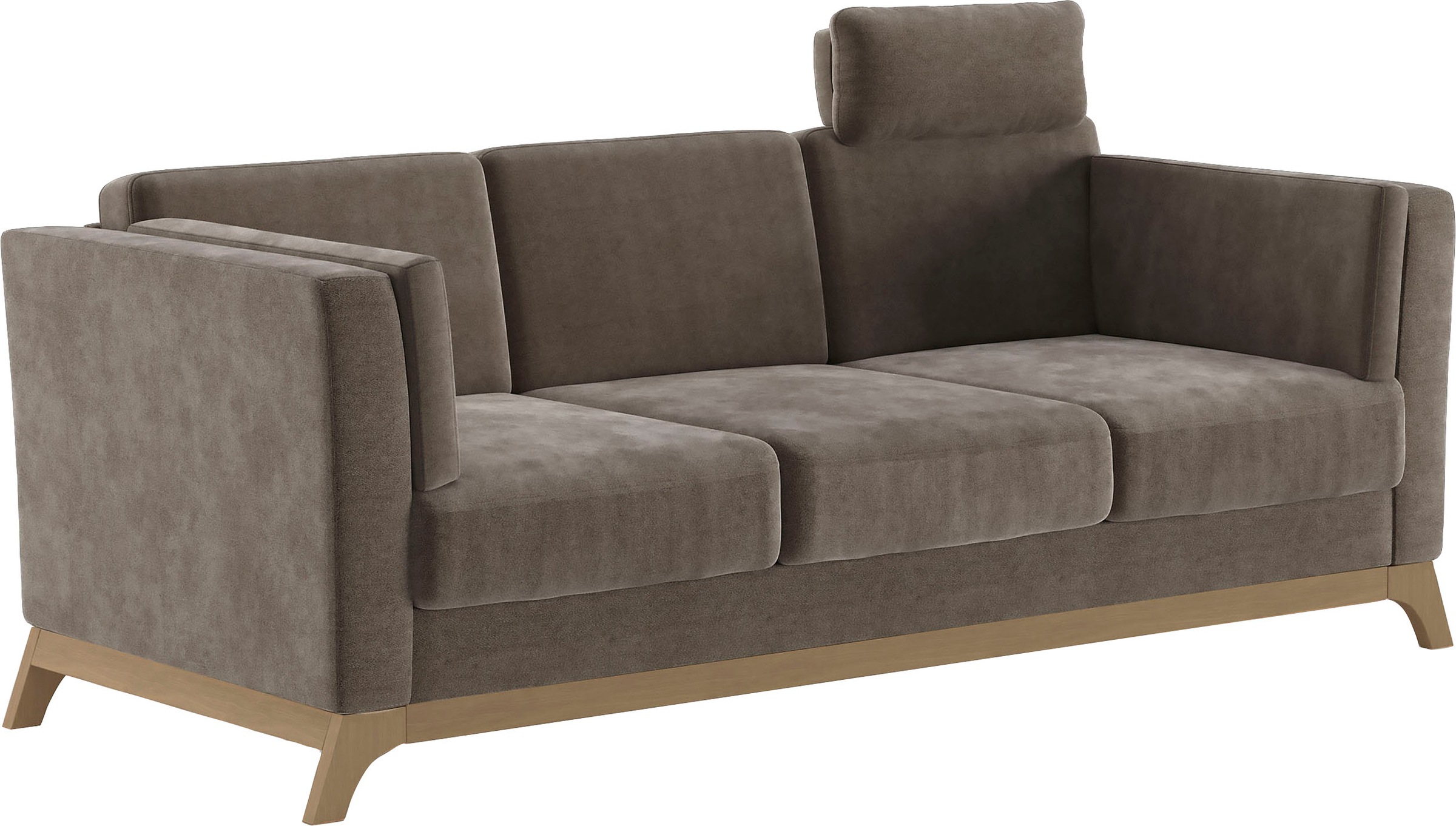 Home affaire 3-Sitzer »Viva«, mit Holzrahmen aus Buche