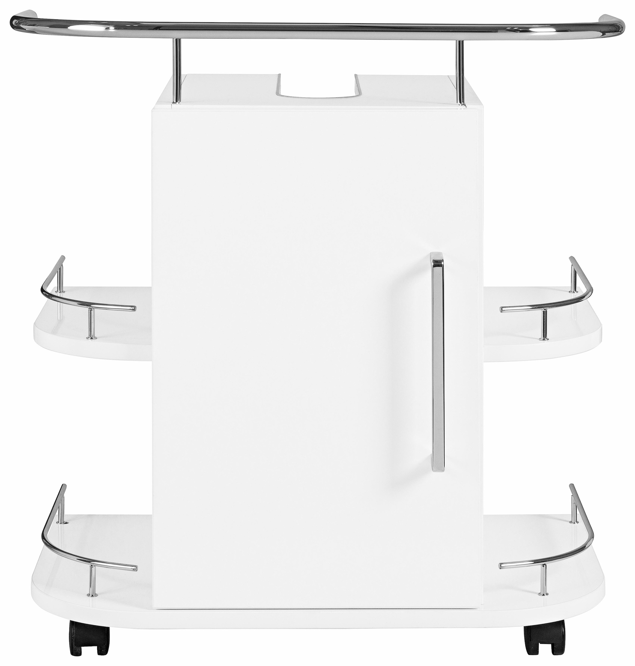 OPTIFIT Waschbeckenunterschrank Breite 60 mit »Napoli«, Soft-Close-Funktion und cm Rollen, kaufen jetzt