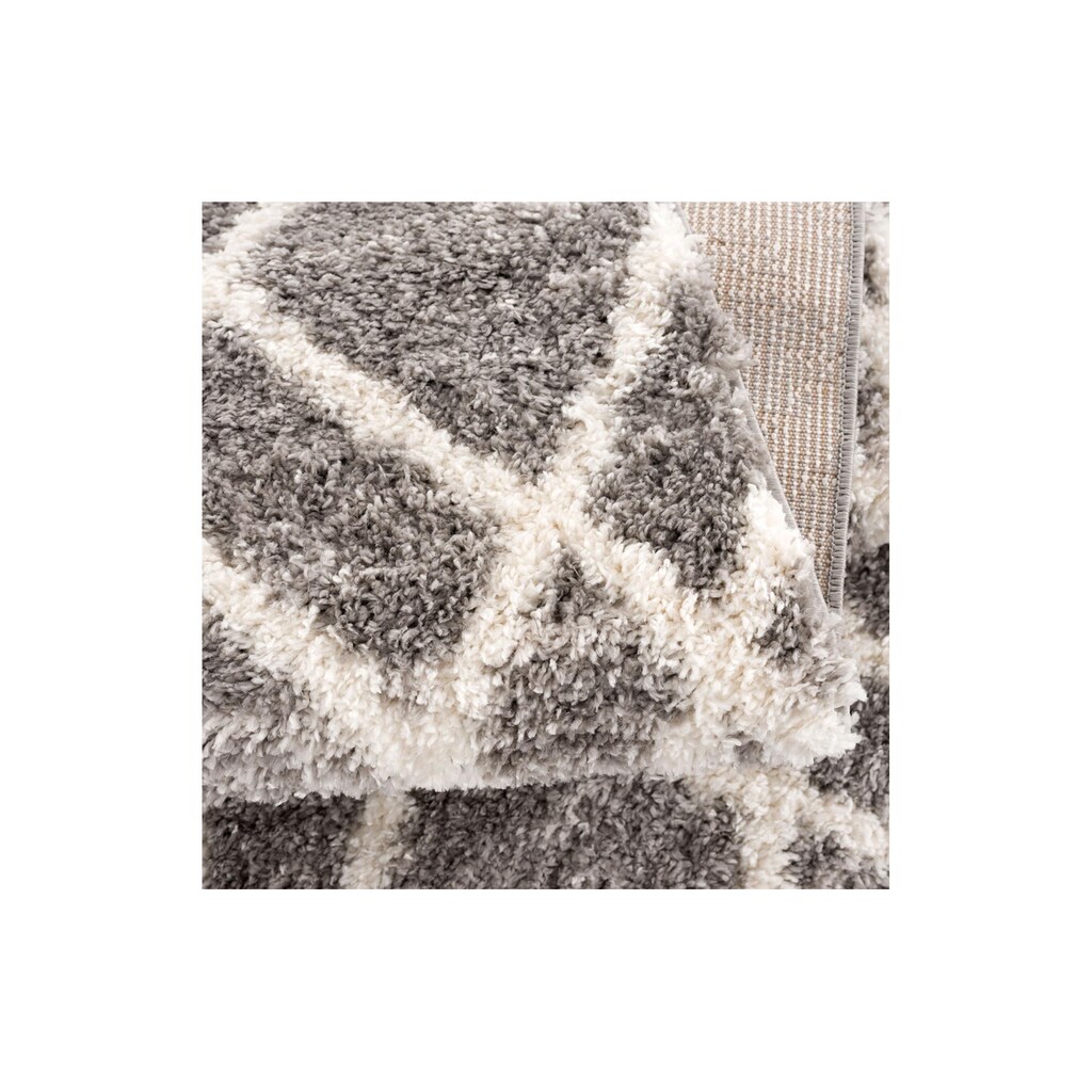 Teppich »MyCarpet Pulpy Grau«, quadratisch