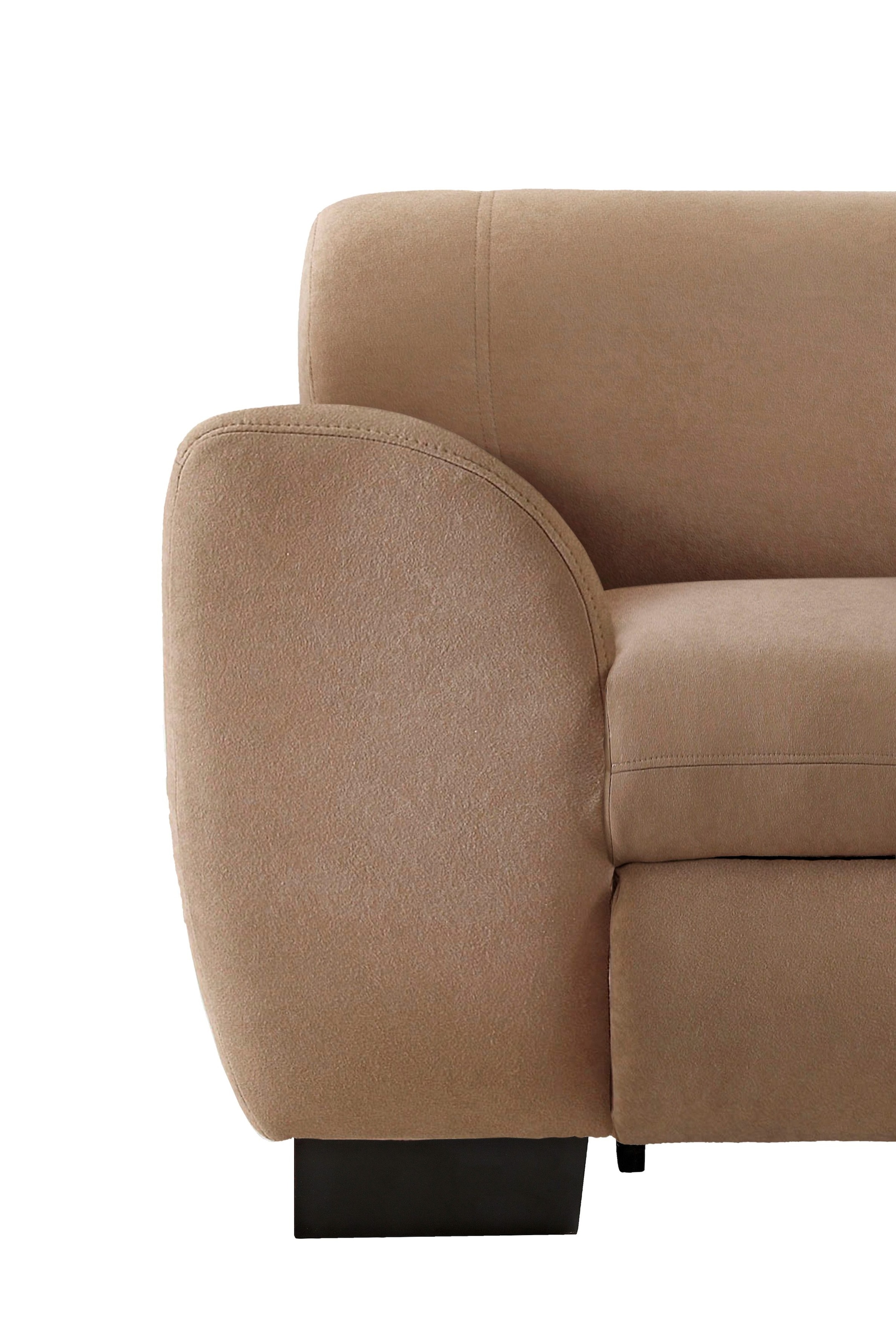 Home affaire Ecksofa »Nika zeitlos und elegant, L-Form« wahlweise mit Bettfunktion, auch in Cord