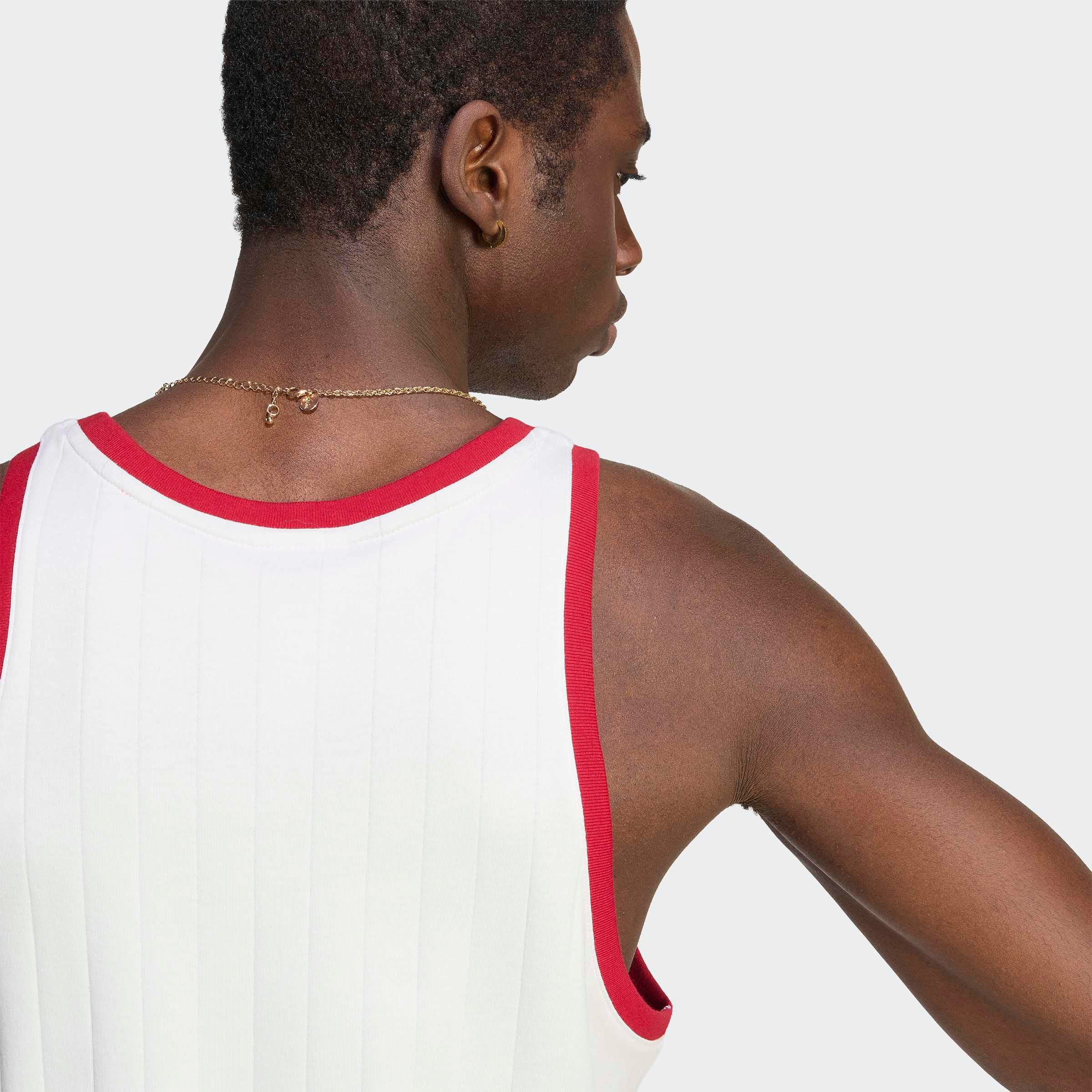 adidas Originals Débardeur »PINSTR TNK« avec structure discrète, respirant, en coton, coupe ajustée