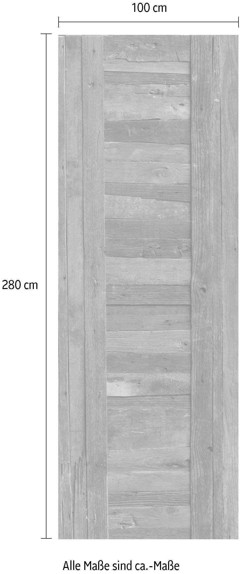 Komar Papier peint intissé »Digitaldruck Vlies -  Lodge - Grösse 100 x 280 cm« imprimé Wohnzimmer, Schlafzimmer