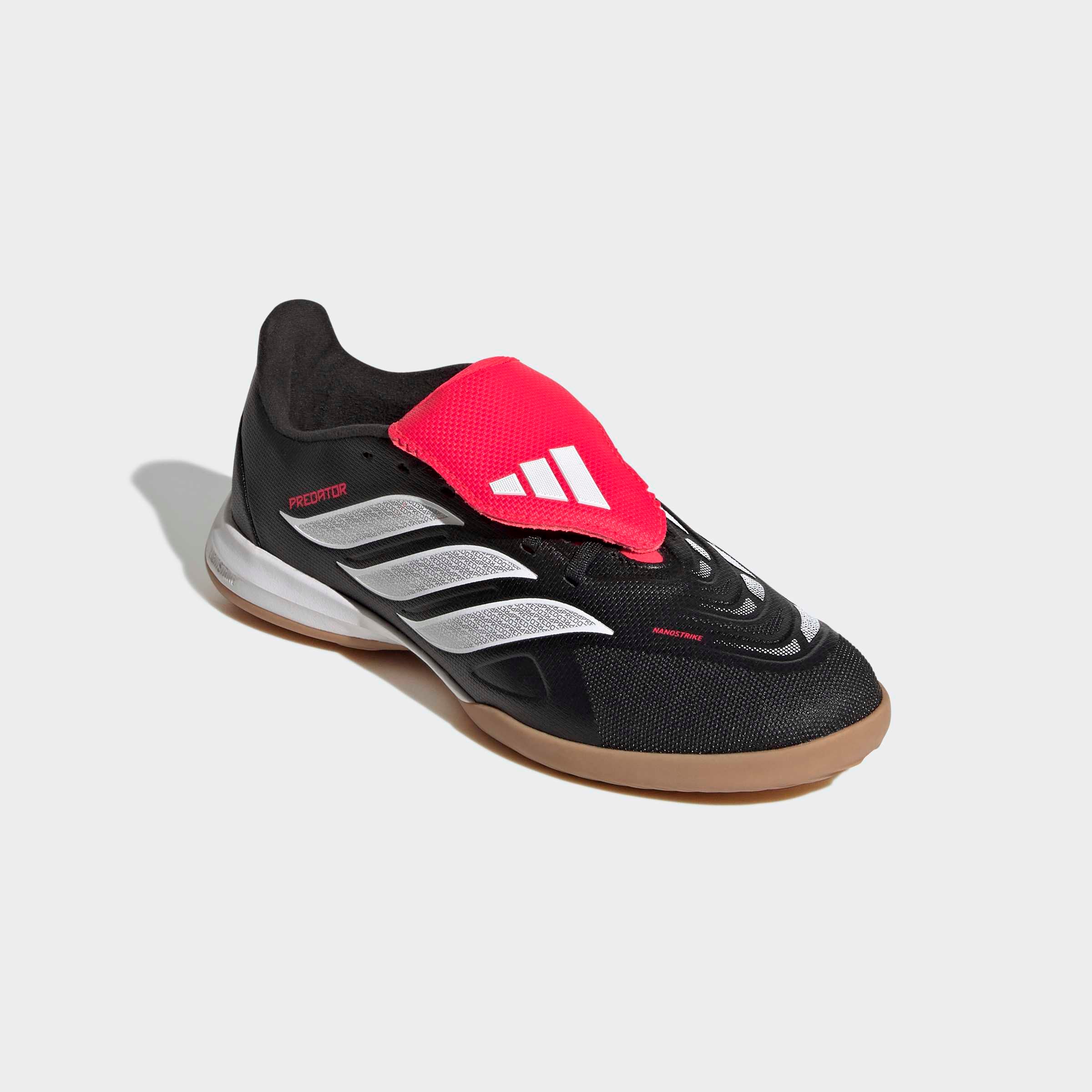 Image of adidas Performance Fussballschuh "PREDATOR LEAGUE KIDS, HALLENBÖDEN, UMSCHLAGBARE ZUNGE"