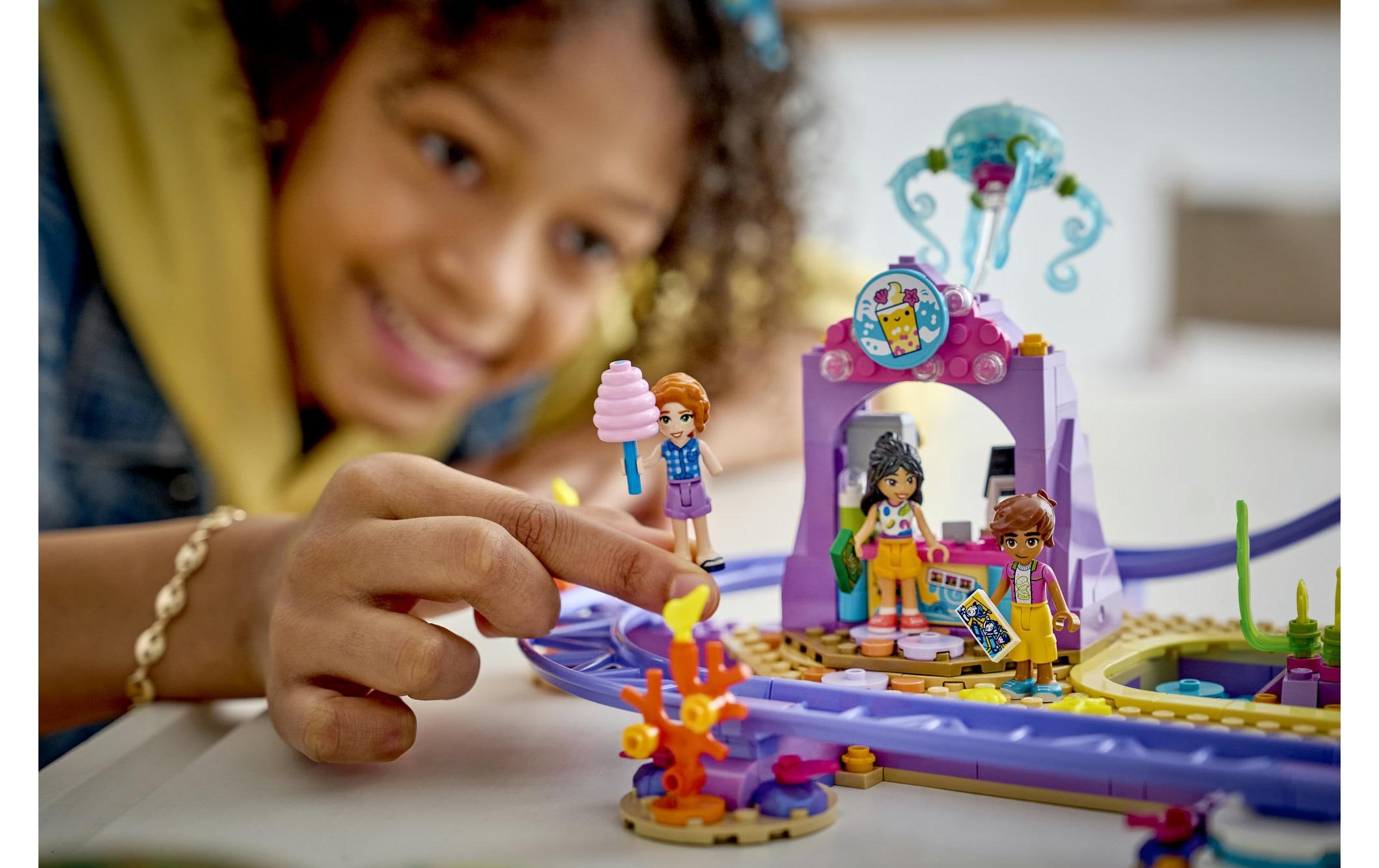 LEGO® Konstruktionsspielsteine »Meerjungfrauen-Achterbahn (42703), LEGO Friends« Made in Europe