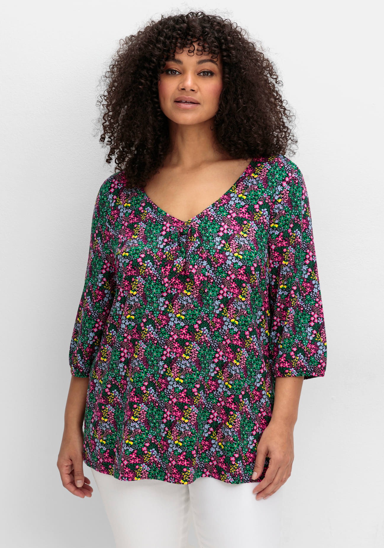 sheego by Joe Browns T-Shirt »T-Shirt«, (1 tlg.)