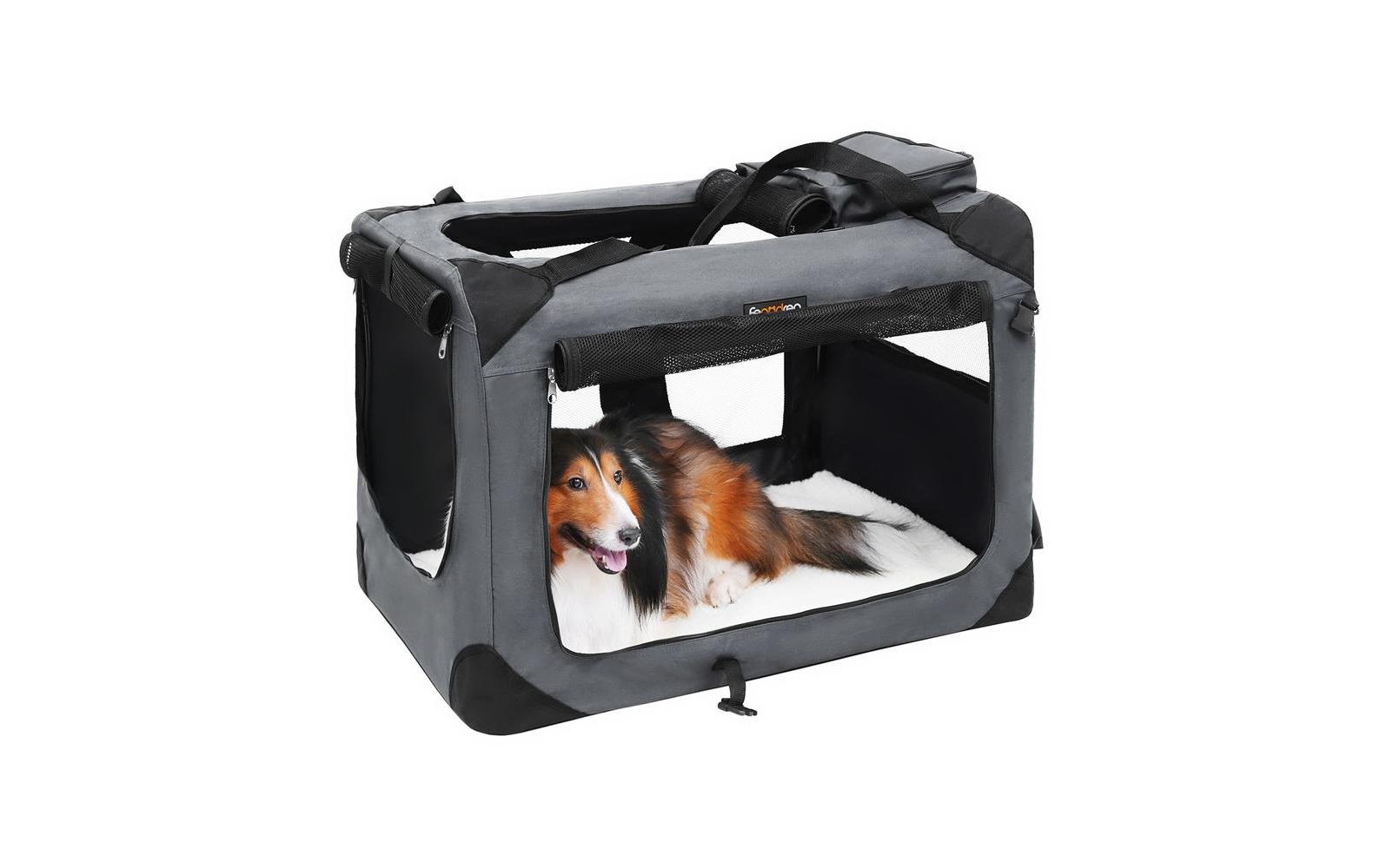 FEANDREA Tiertransportbox »für Hunde & Katzen M«