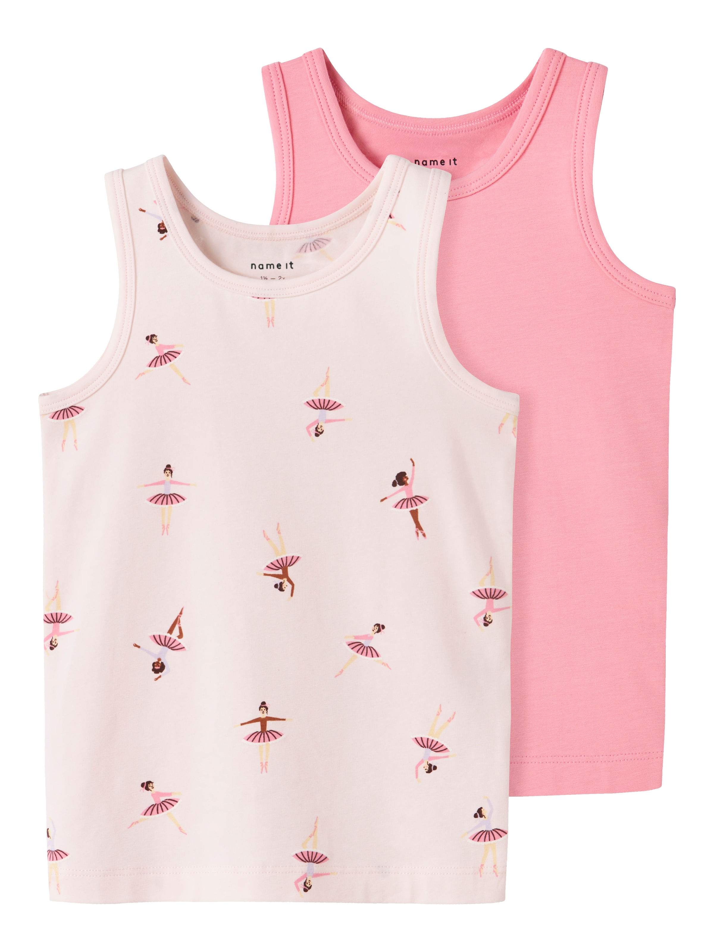 Name It Unterhemd »NMFTANK TOP 2P BALLARINA NOOS«, (2 St.)