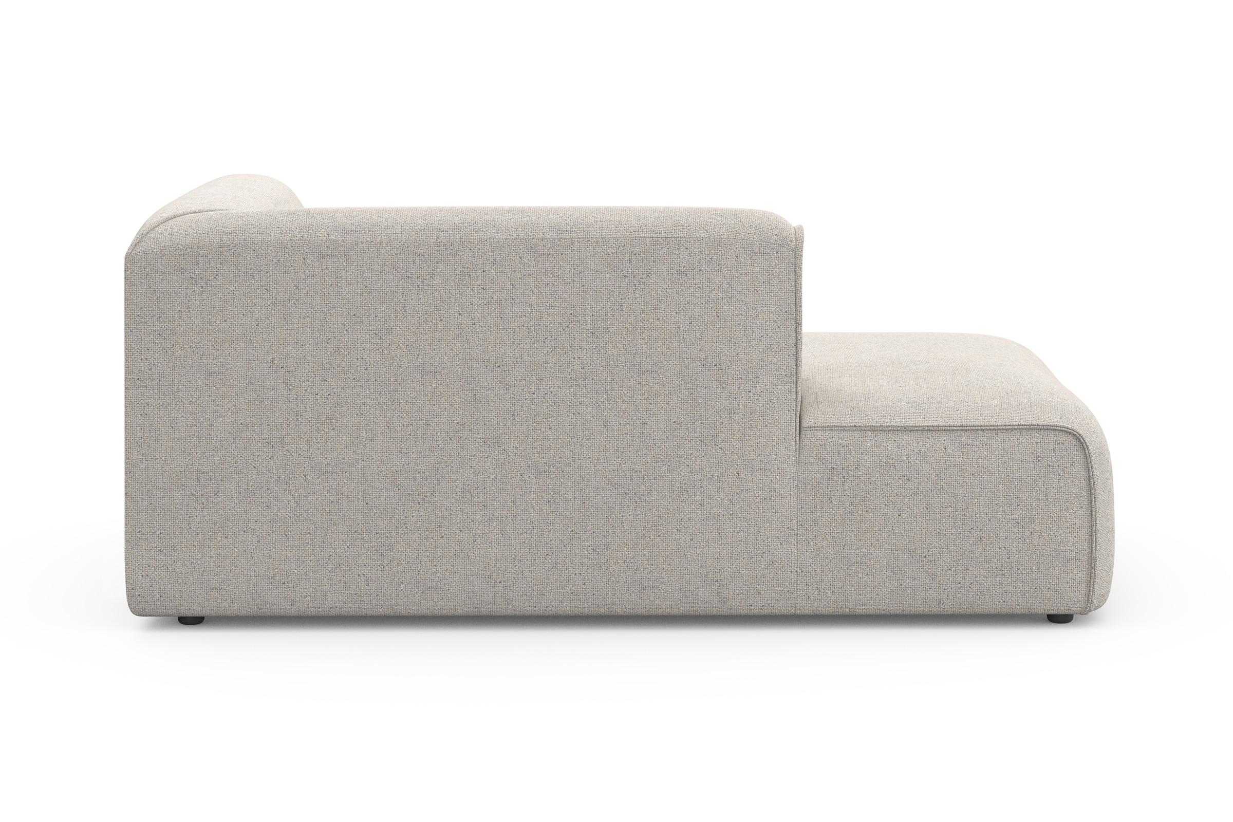 RAUM.ID Ottomane »Merid Chaiselongue, Masse B/T/H: 100/162/70 cm«, als Modul oder separat verwendbar, für individuelle Zusammenstellung
