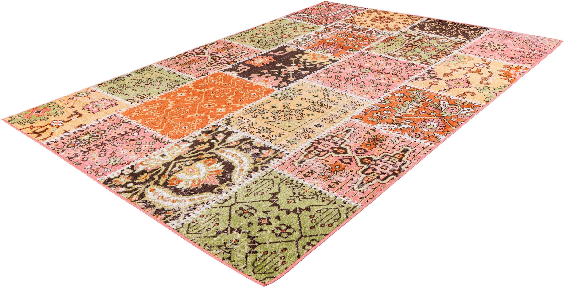 my home Teppich »Darian« rechteckig 6 mm Höhe Wohnzimmer