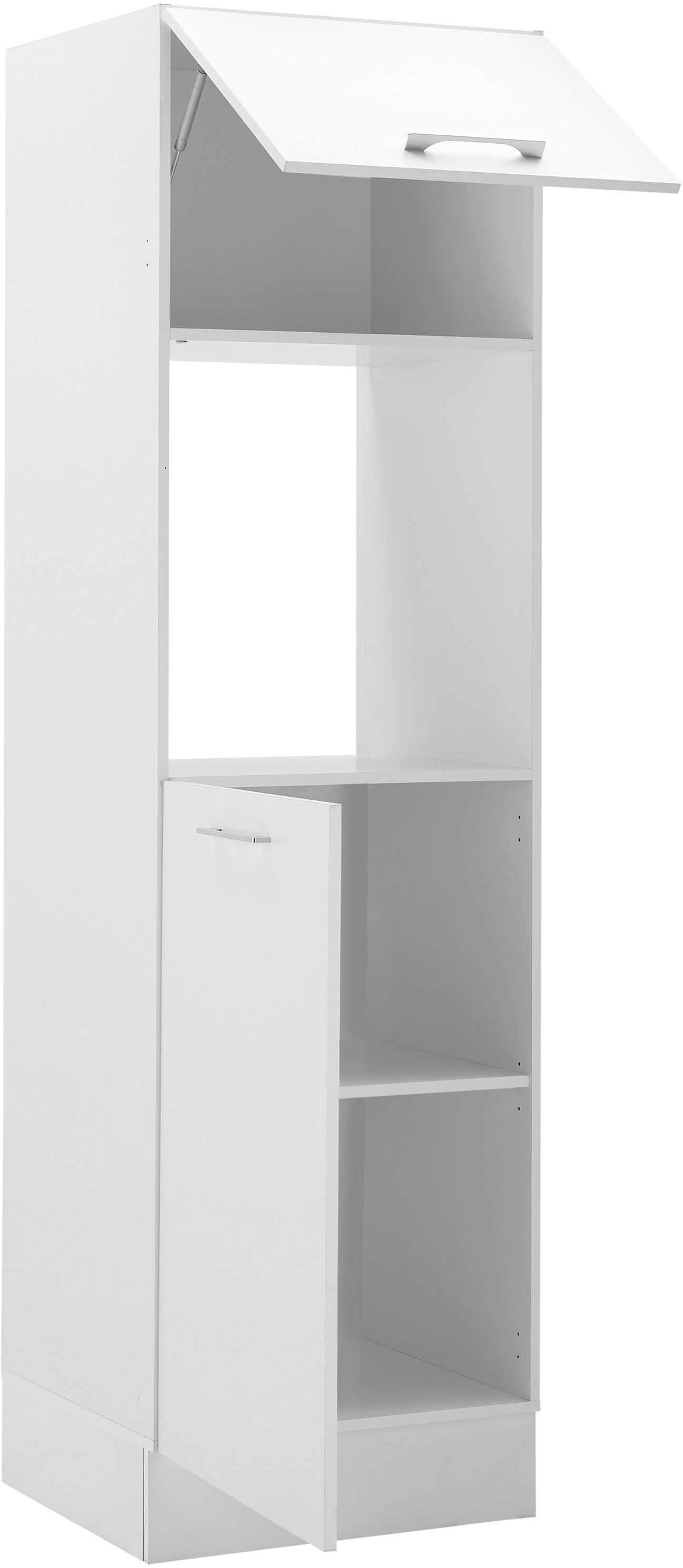 BASIC by Balculina Armoire multi-usages »Turin« 1 cuis tlg. largeur 60 cm, au choix en noir mat ou blanc mat