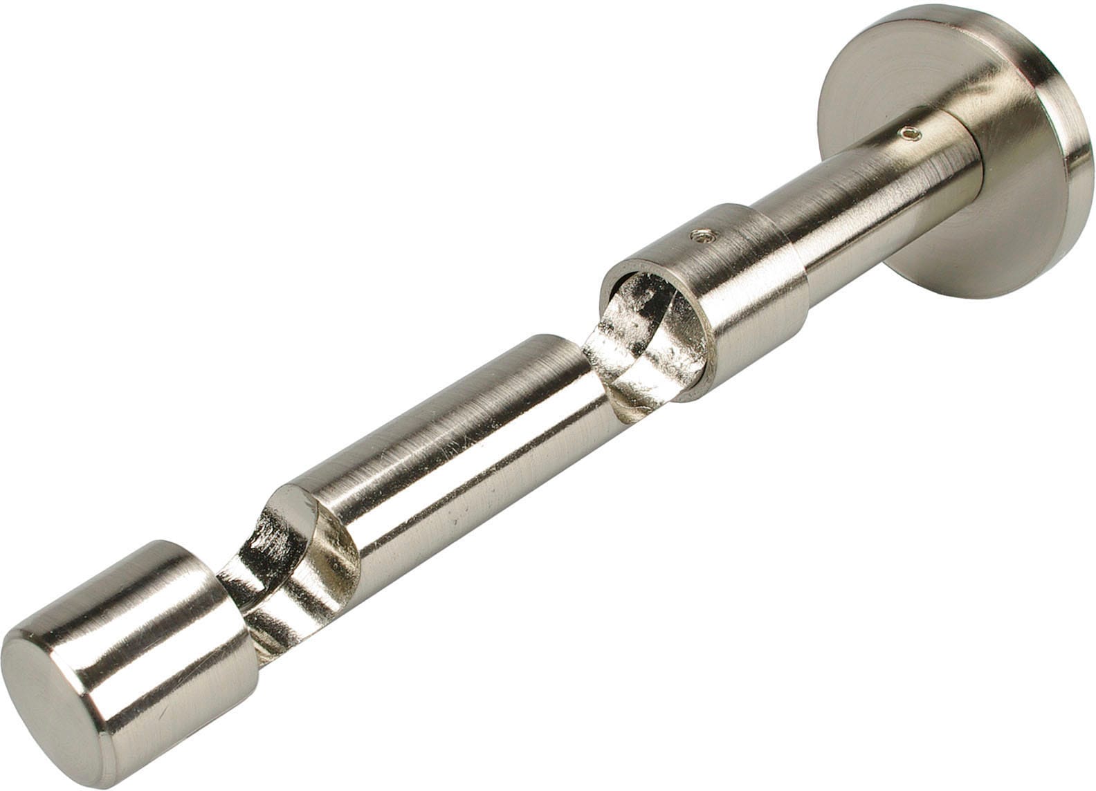Image of Liedeco Gardinenstangenhalter "Doppelträger, Schraubkappenträger 2-läufig "France" - 1 Stück" Halter, Träger für Stangen, Rohre 20 mm