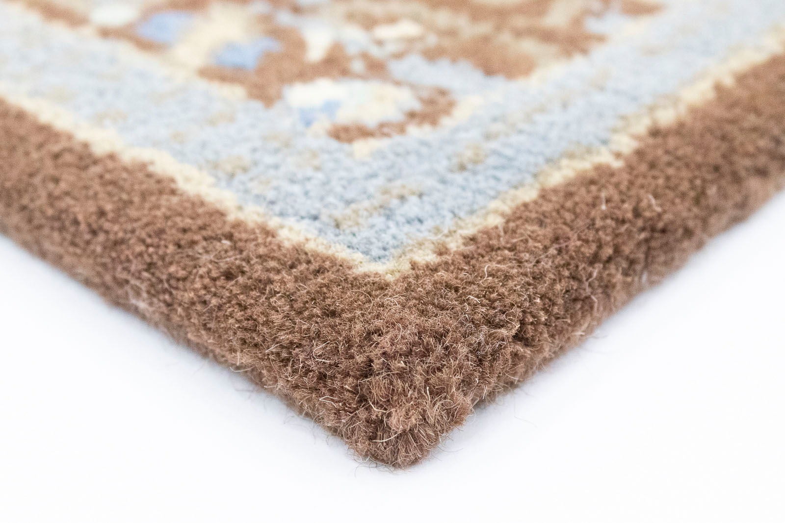 morgenland Wollteppich »Mir Teppich handgetuftet beige«, rechteckig