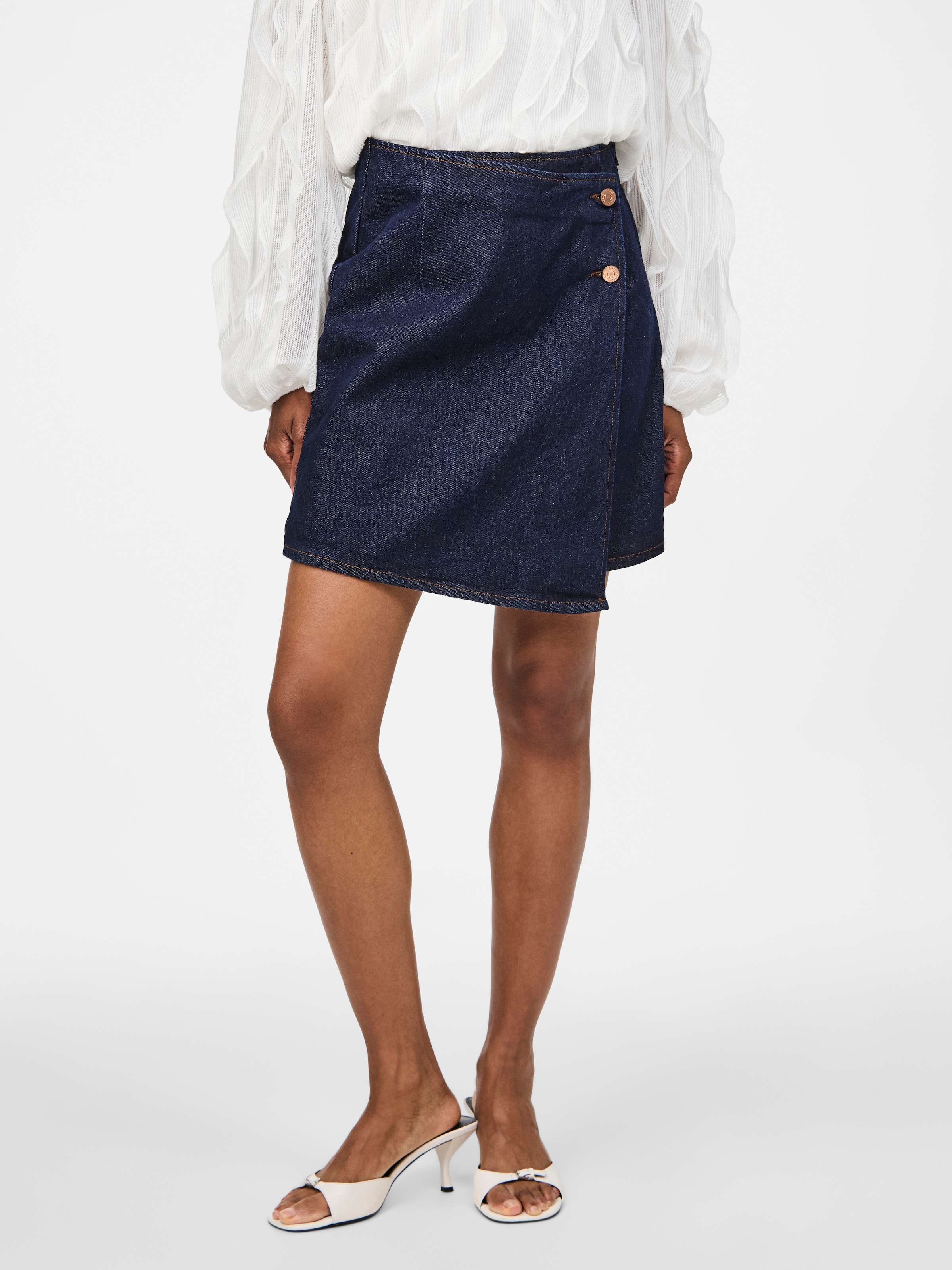 Image of Y.A.S Jeansrock "YASLISANA HMW SHORT DENIM SKIRT S. NOOS"