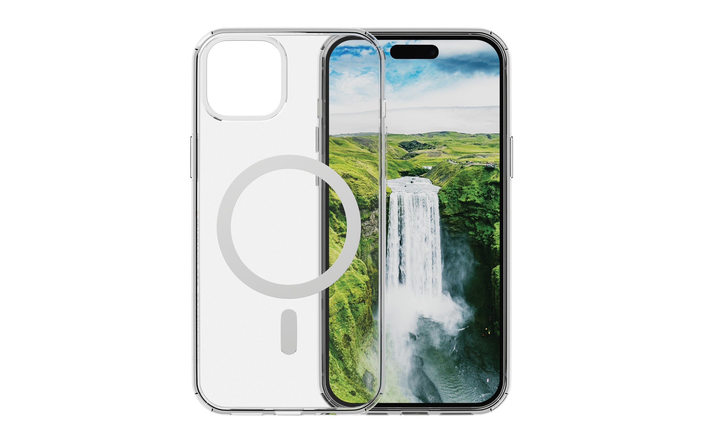 Image of dbramante1928 Backcover "Iceland Ultra D3O iPhone 15 Transparent"