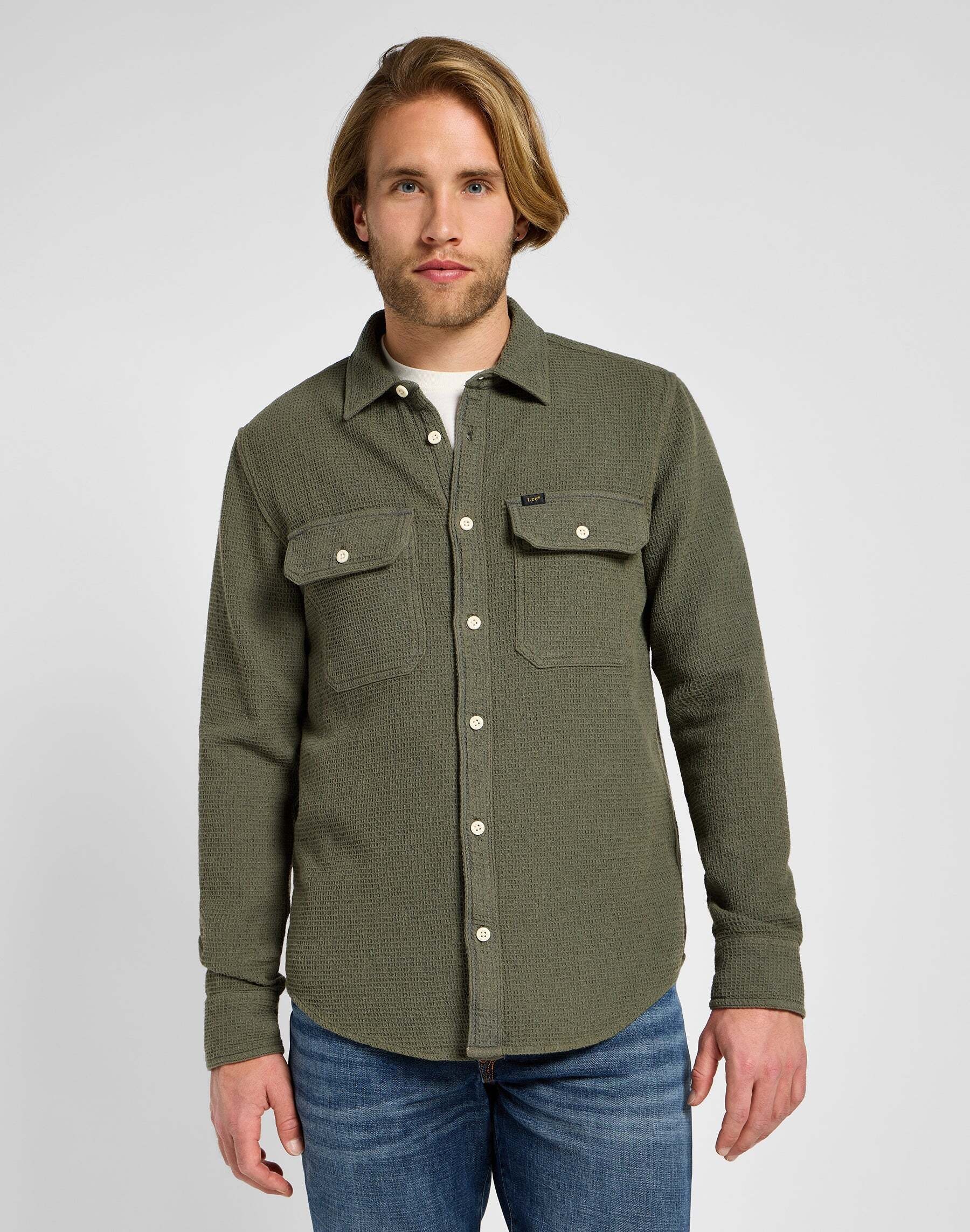 Langarmhemd »LEE Langarmhemd Utility Shirt«