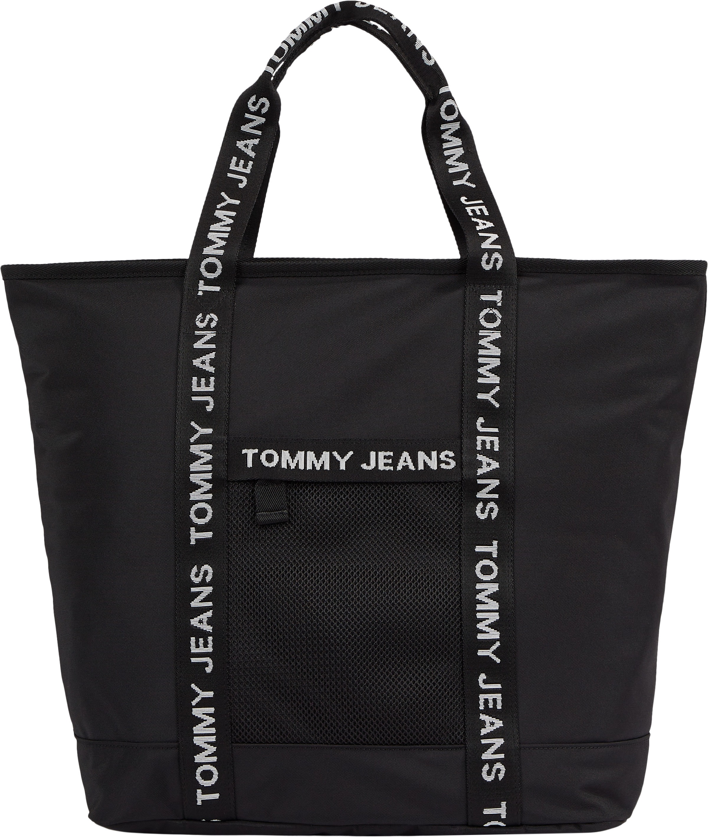 auf Jeans modischem »TJM Shopper TOTE«, ESSENTIAL Logo Tommy mit Entdecke Schriftzug