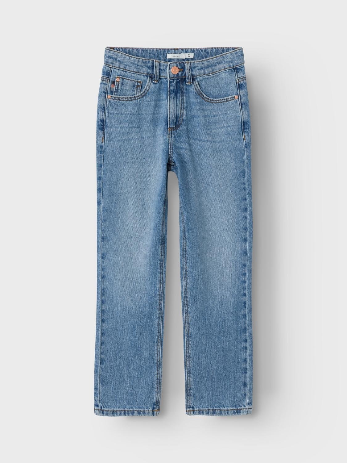 Name It Straight-Jeans »NKFROSE HW STRAIGHT JEANS 9222-BE NOOS«