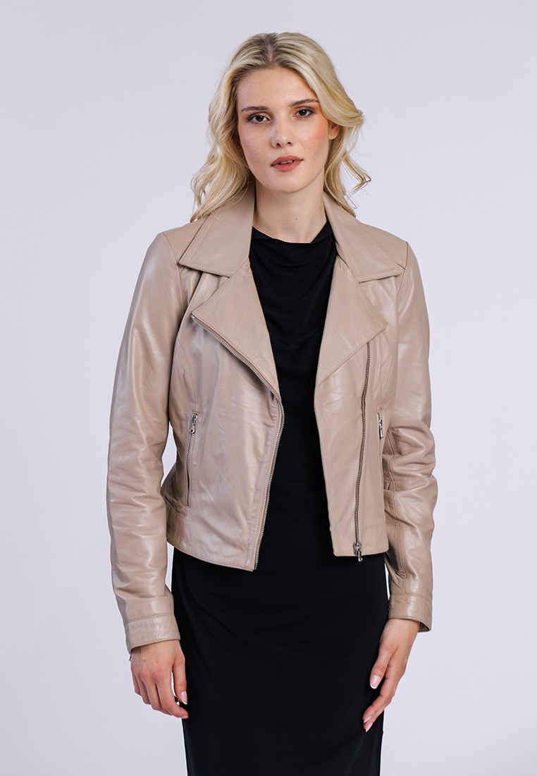 Image of Freaky Nation Lederjacke "Bikerjacket-FN"
