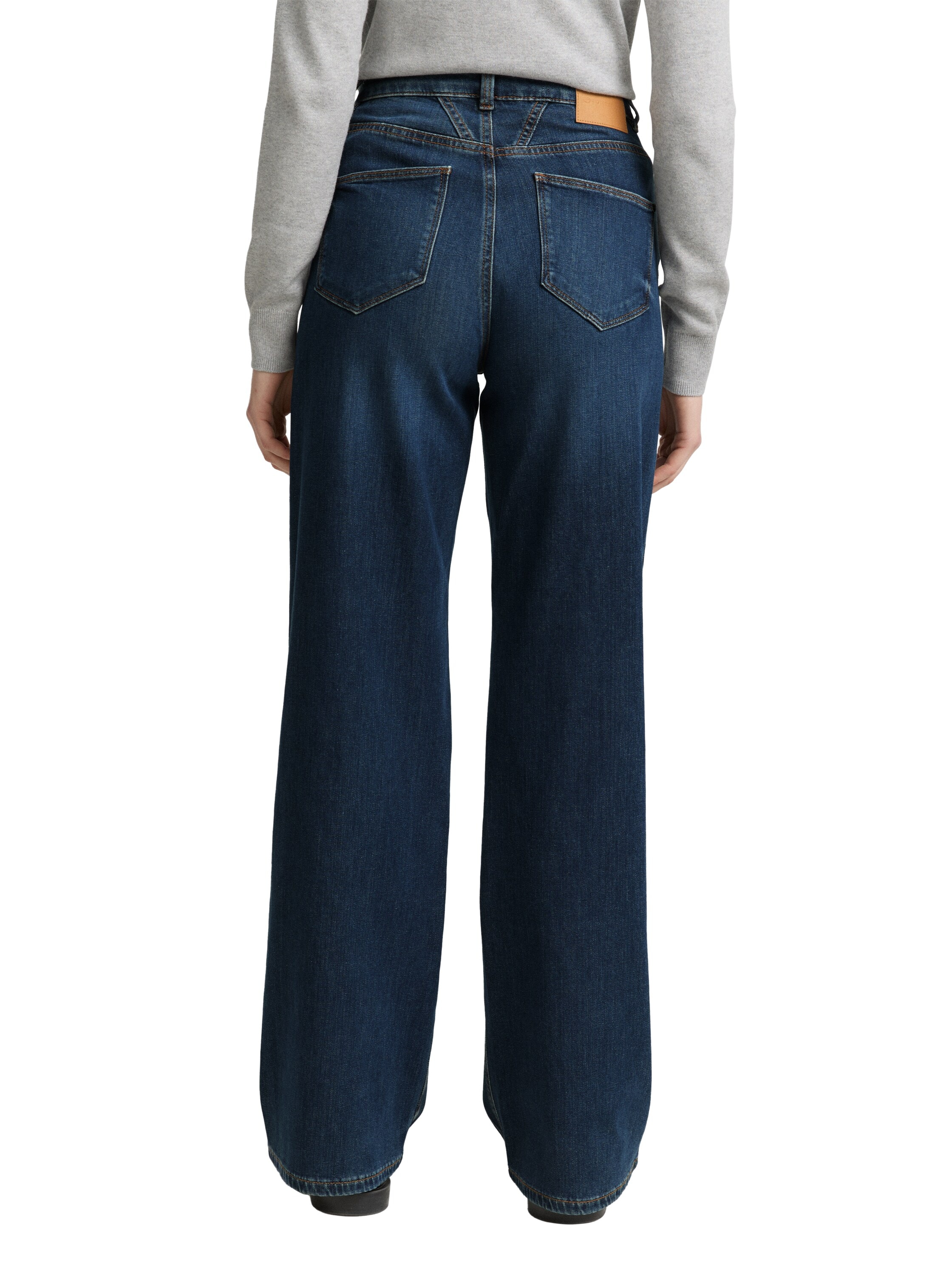 TOM TAILOR Weite Jeans im Four-Pocket Style