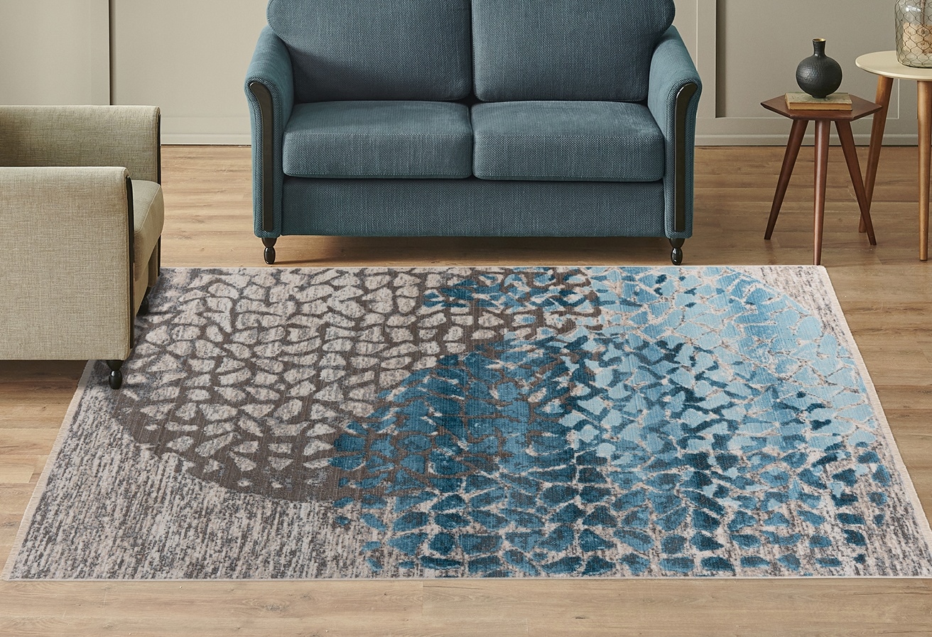 Image of Kayoom Teppich "Milan 425" rechteckig 5 mm Höhe ca. 436.800 Points/qm, Kurzflorteppich, weiche Haptik, hochwertig