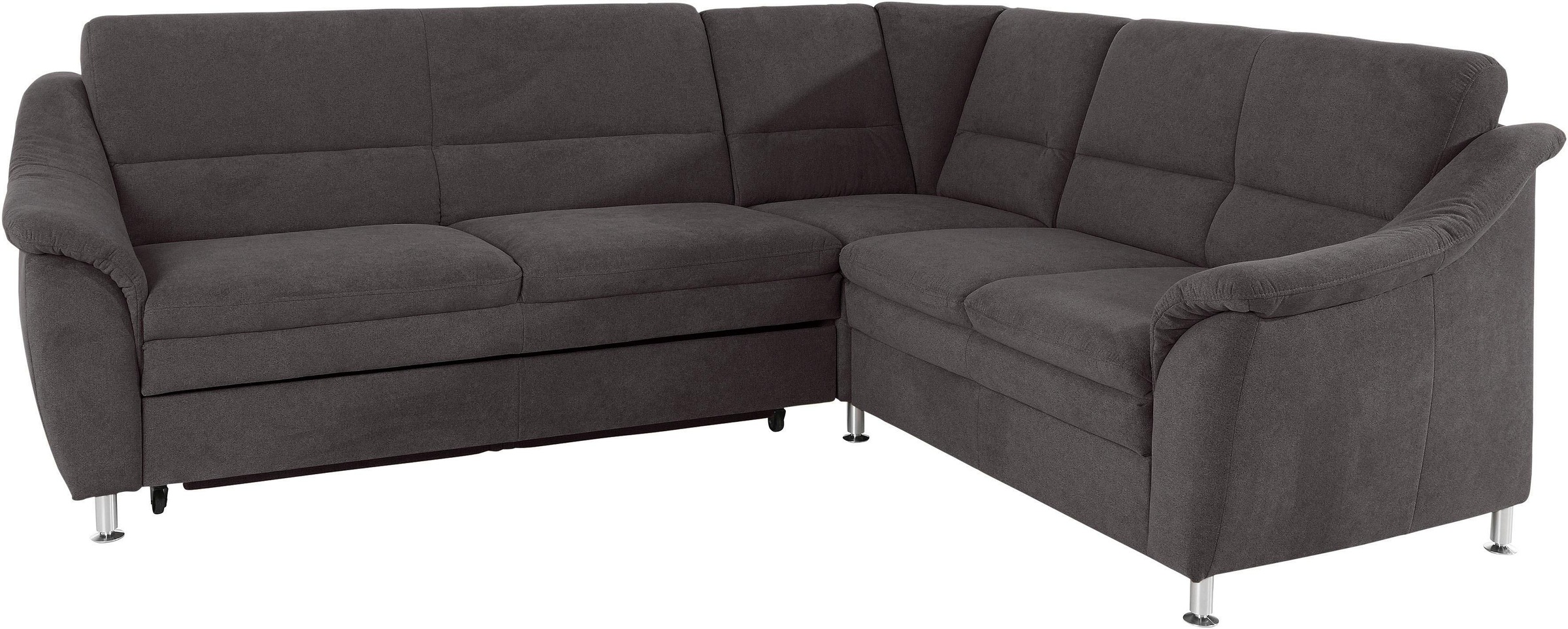 Places of Style Ecksofa »Cardoso L-Form«, Federkern, wahlweise mit Bett, Schubkasten, teilweise Relaxfunktion