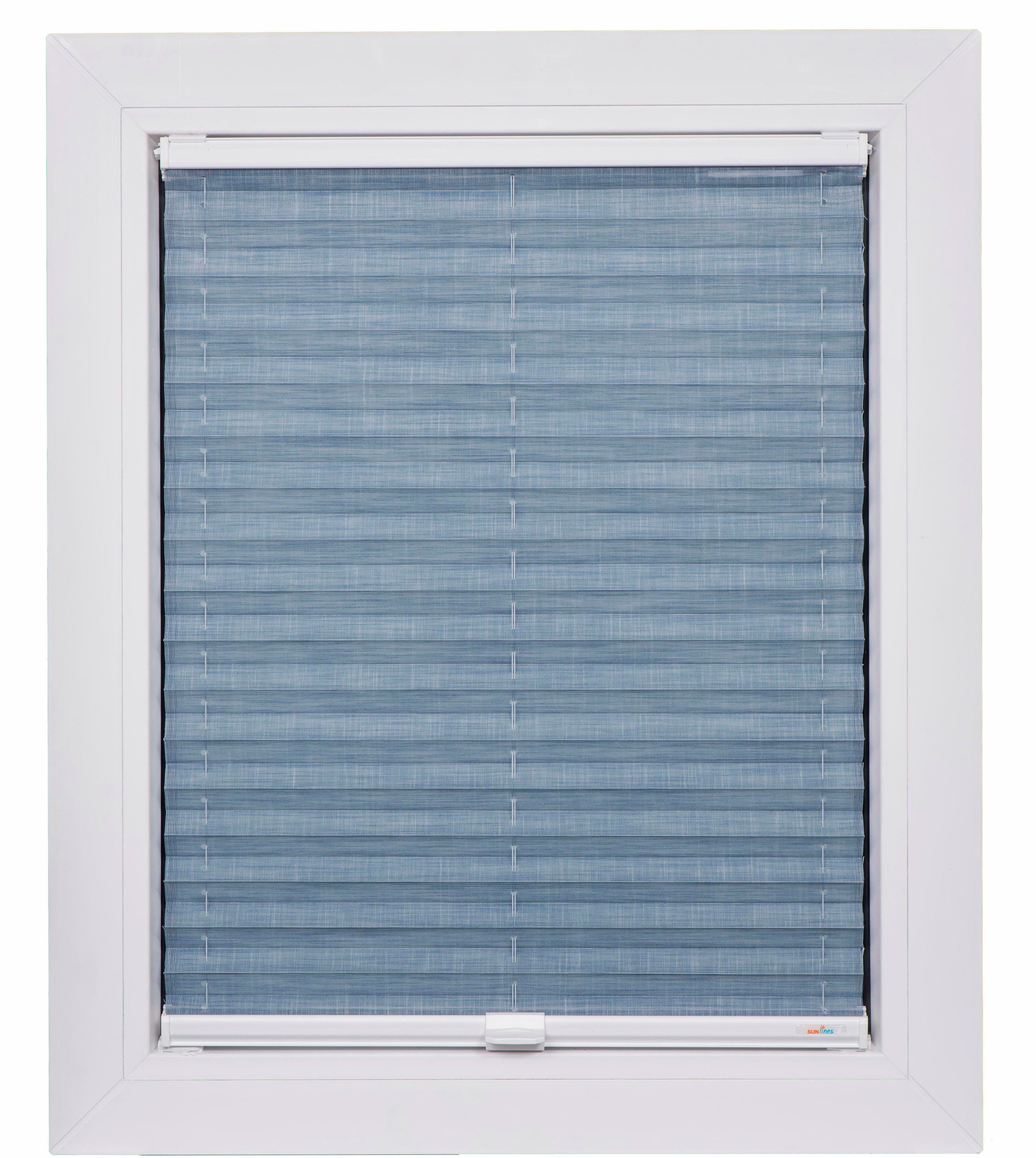 Image of sunlines Plissee nach Mass »Young Style Leinen transparent«, Lichtschutz, mit Bohren, verspannt bei Ackermann Versand Schweiz