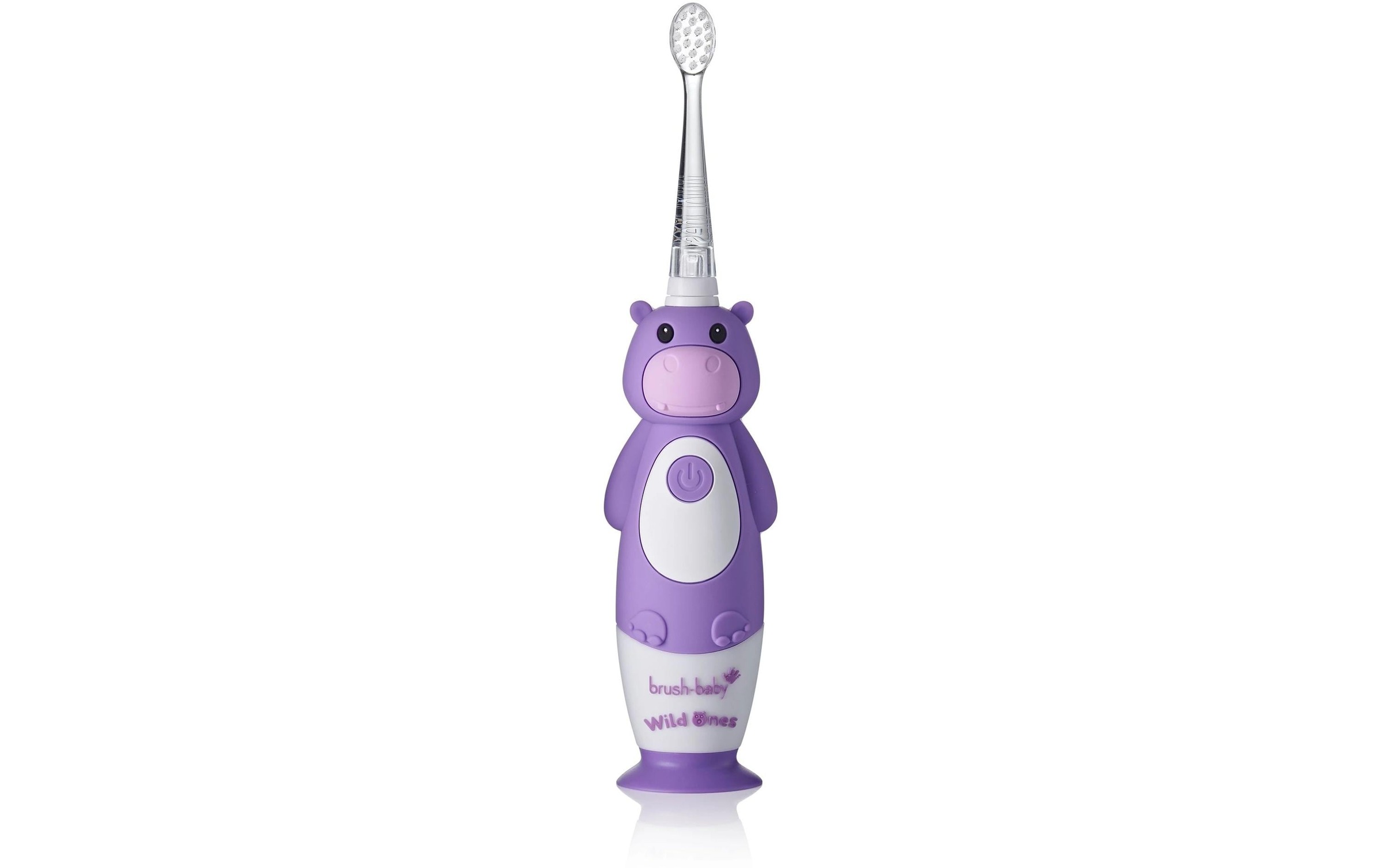 Image of Elektrische Zahnbürste "brush-baby WildOne Nilpferd"