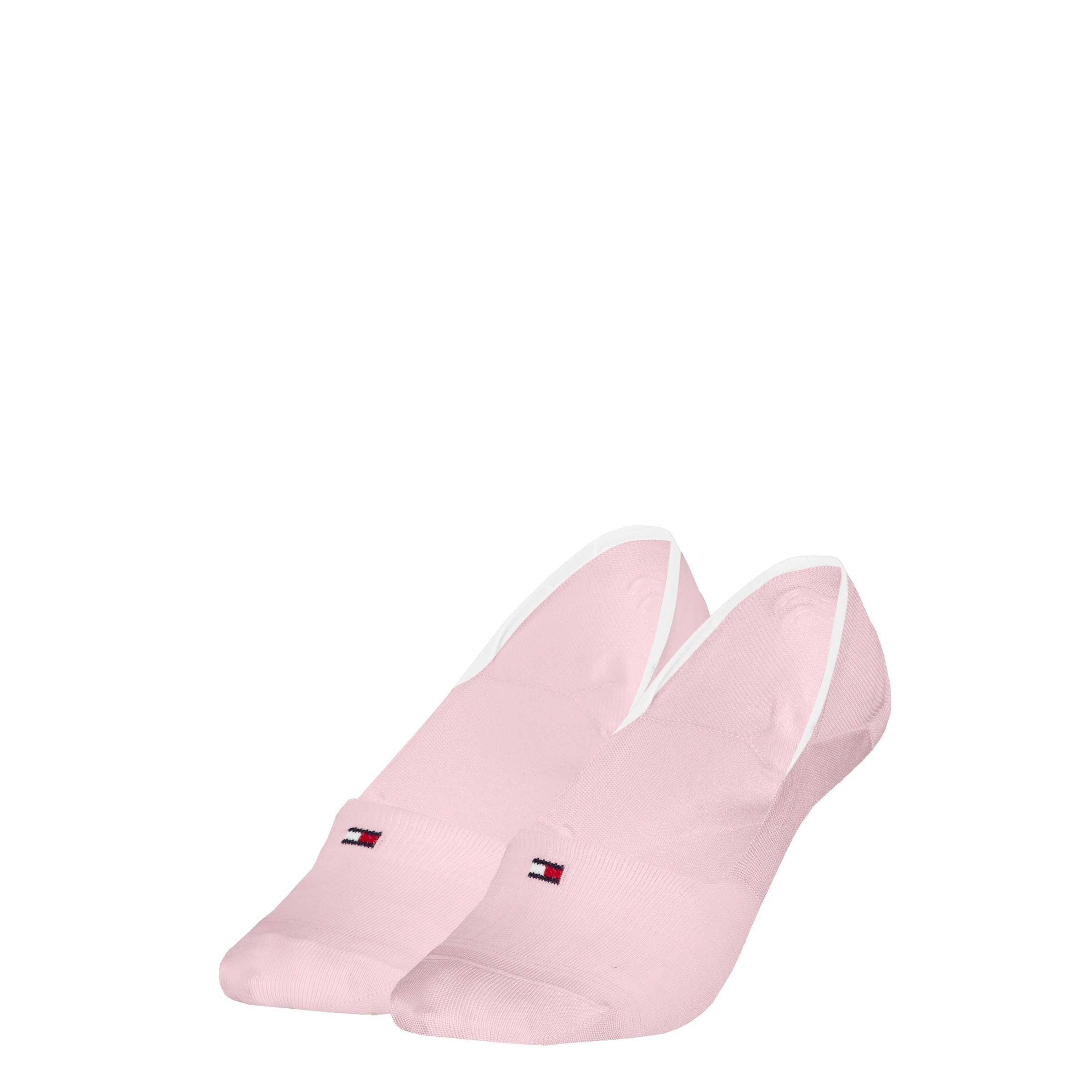 Tommy Hilfiger Füsslinge »TH WOMEN FOOTIE MC 2P SHINE« 2 Paar,  mit silikonisierten Fersenstreifen