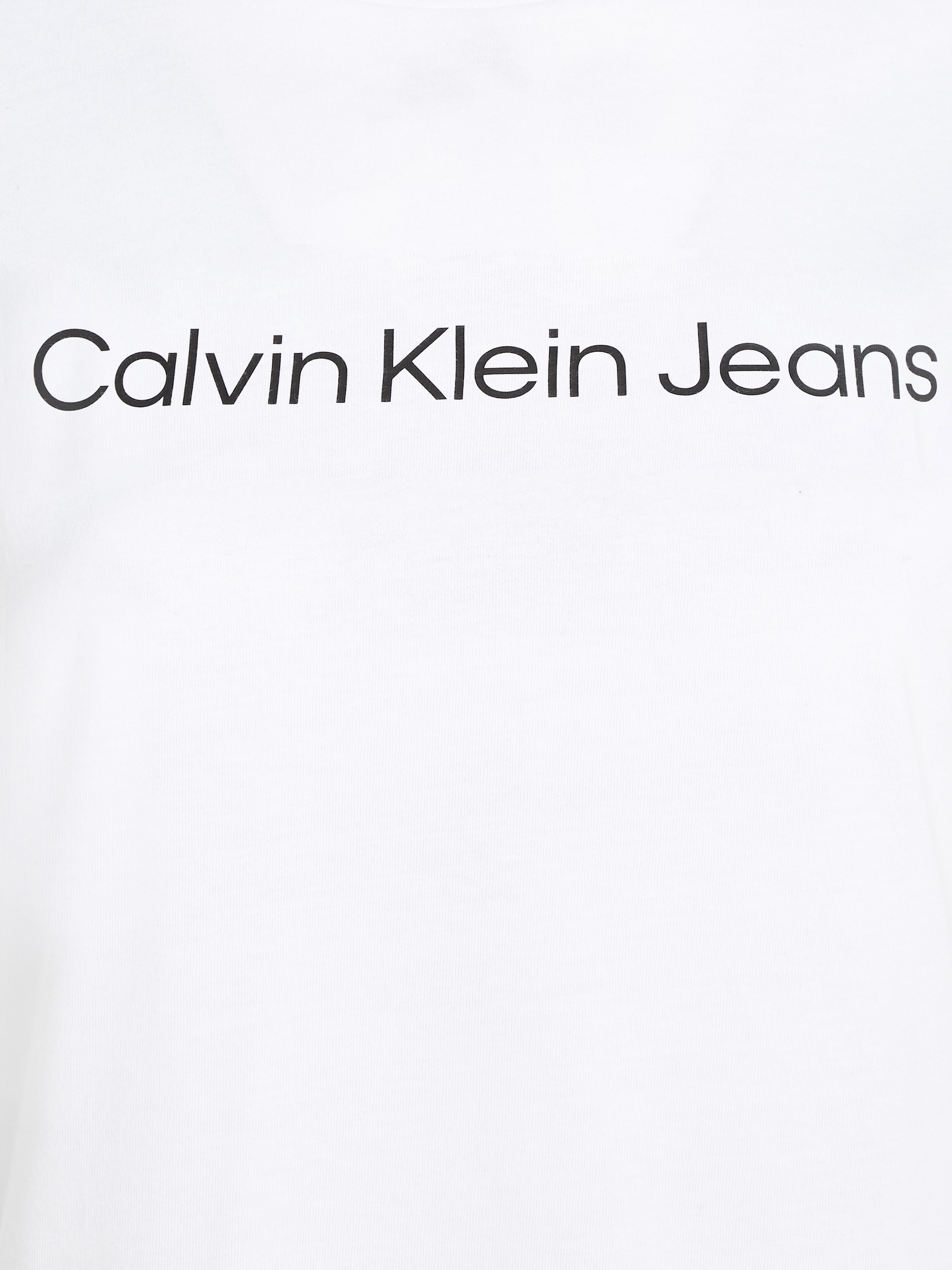 Calvin Klein Jeans T-Shirt »INSTITUTIONAL LOGO 2-PACK TEE«, mit Logoschriftzug