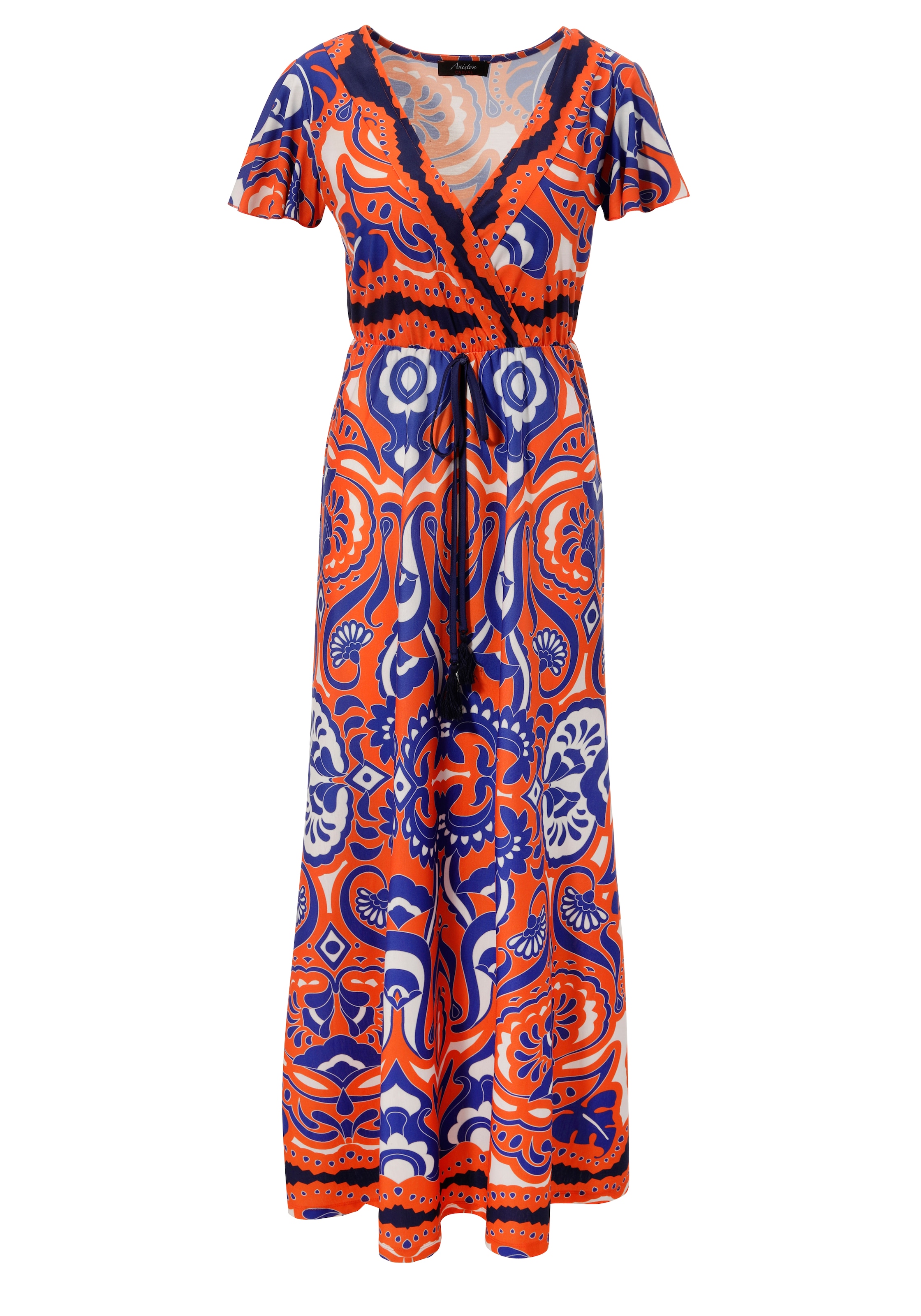 Aniston CASUAL Maxikleid, mit extravagantem, grossflächigem Druck