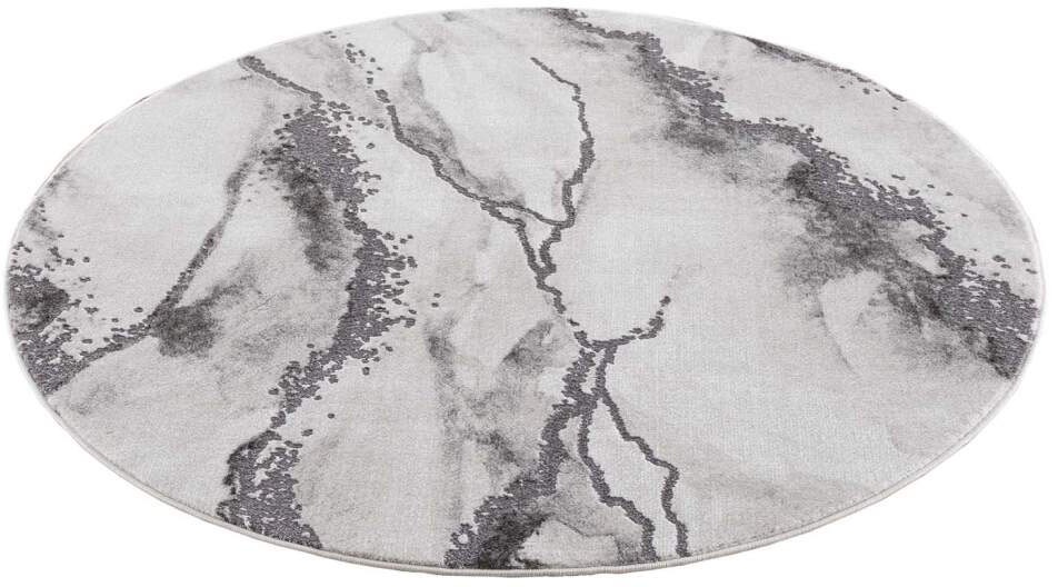 Image of Carpet City Teppich »Chic«, rund, 11 mm Höhe, Kurzflor, Abstrakt, Modern, Weicher Flor, ideal für Wohnzimmer & Schlafzimmer bei Ackermann Versand Schweiz