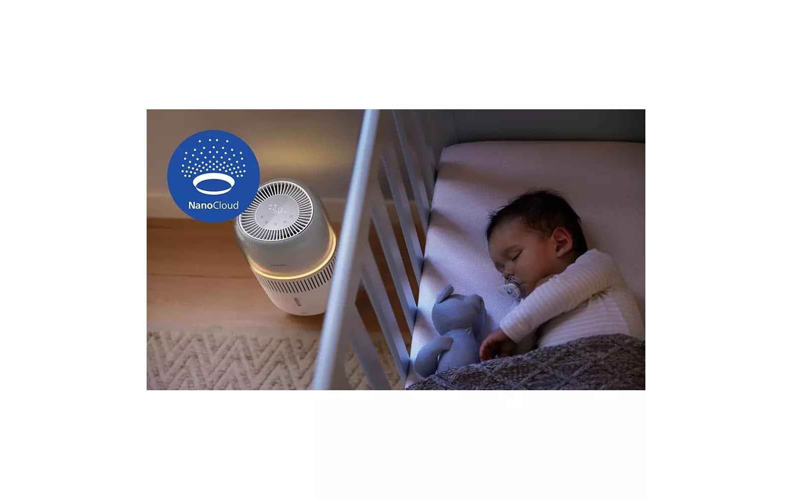Philips Humidificateur d'air »HU5710/03 5000 Series« 4,5 l Wassertank pour pièces de 56 m², avec technologie NanoCloud