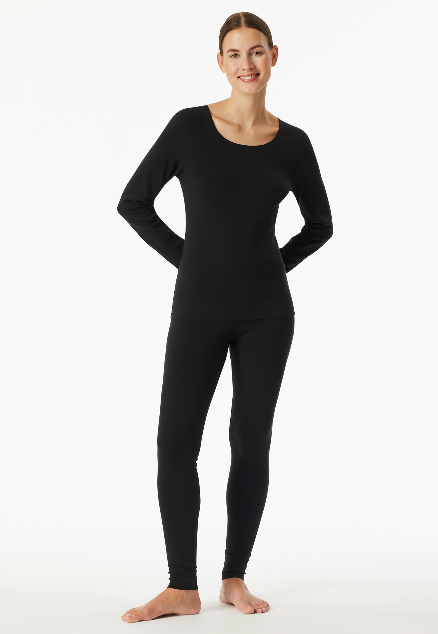Schiesser Langarmshirt »Invisible Soft Warming«, flache Nähte, wärmend, langärmelig