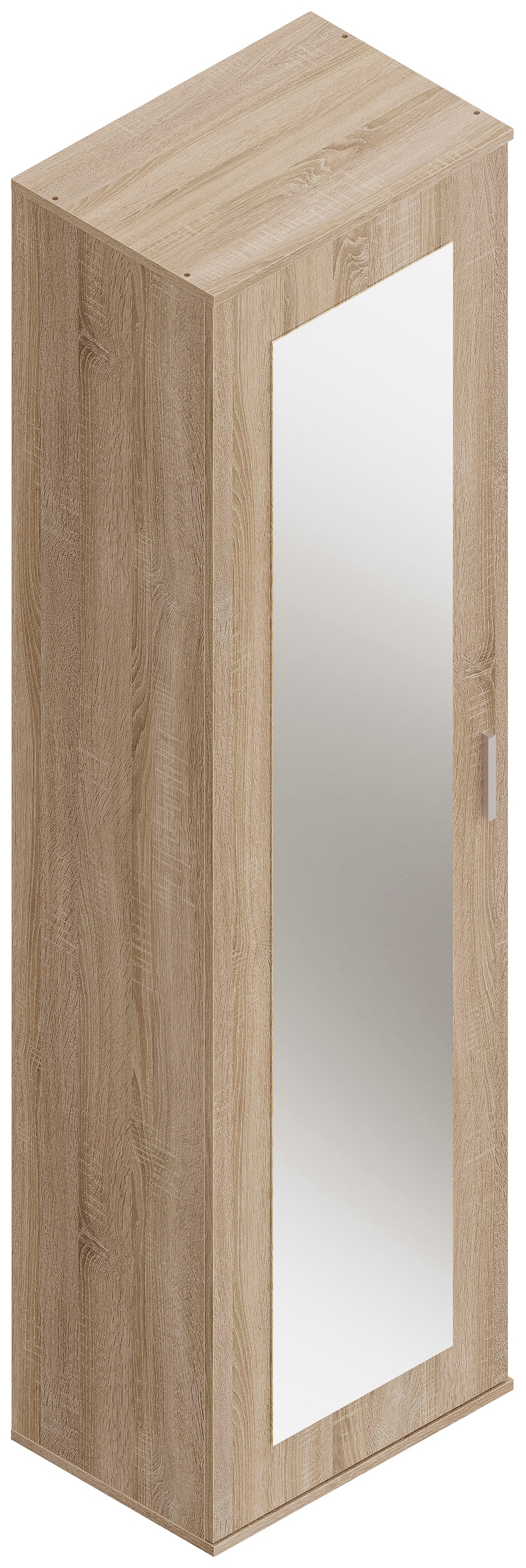 Image of FMD Mehrzweckschrank "Inca 1" Flurschr., Aktenschr., verstellb. Böden, mit Spiegel, Breite: 50 cm