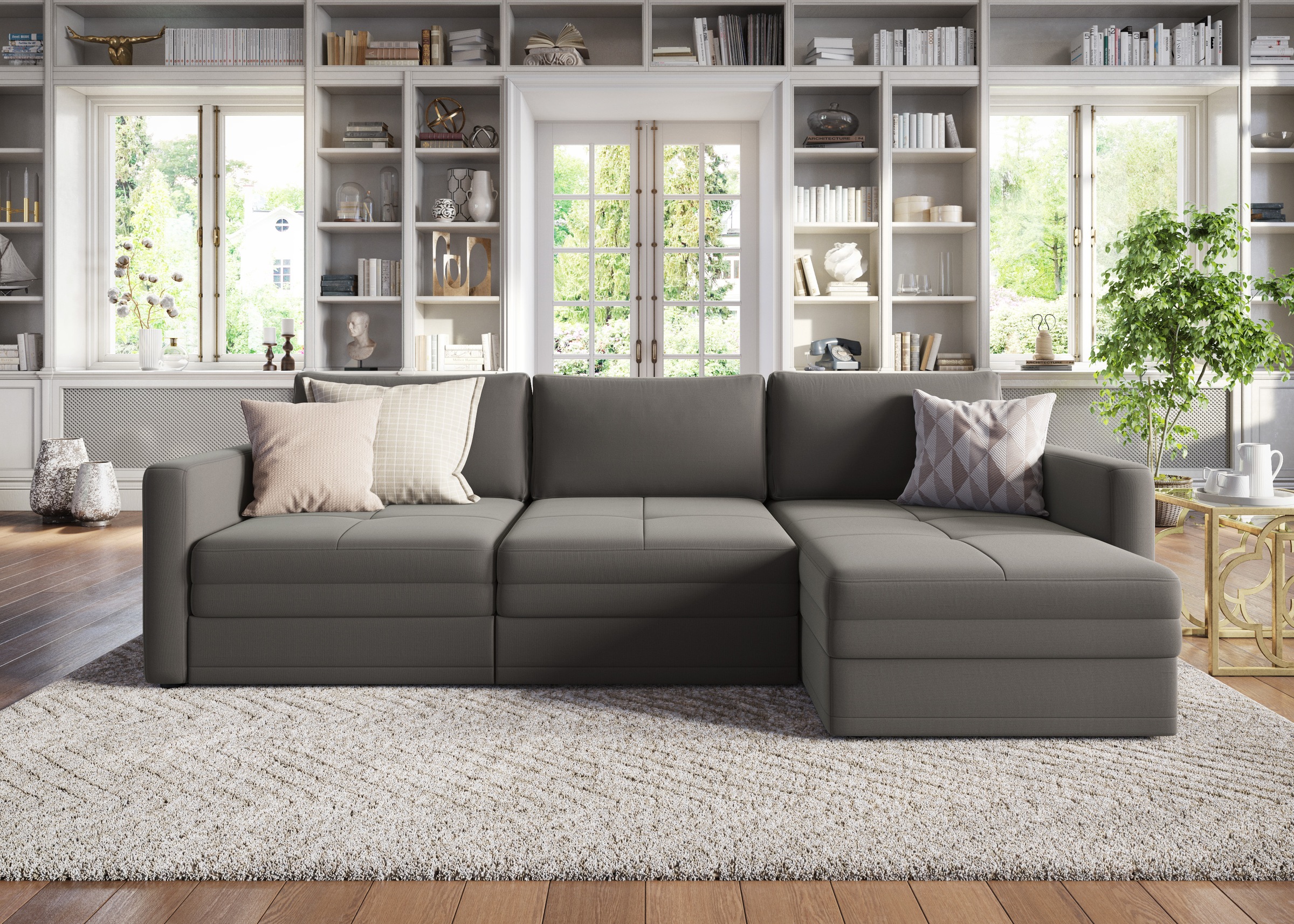 Image of sit&more Ecksofa, Recamiere wahlweise links oder rechts bestellbar bei Ackermann Versand Schweiz