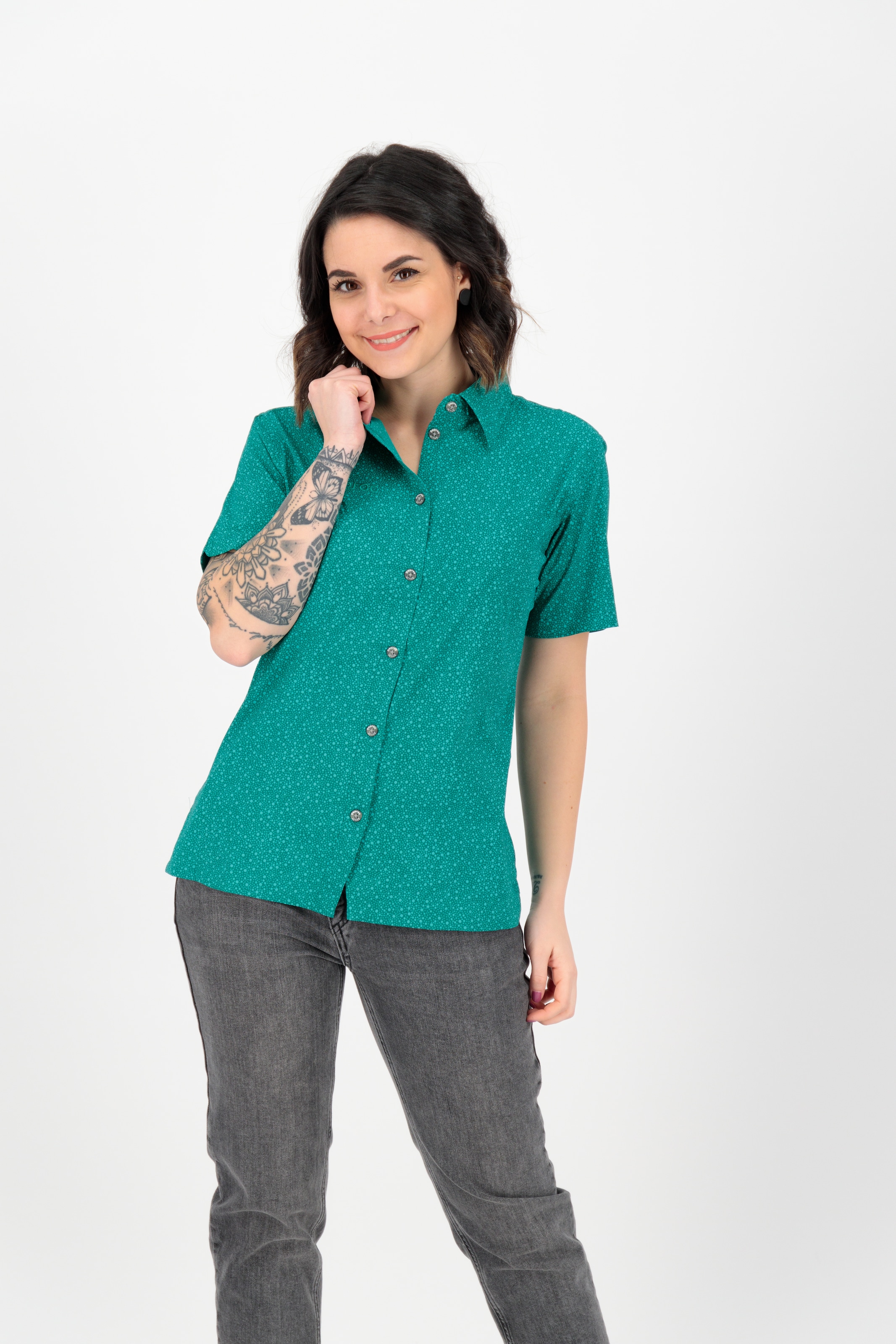 Image of DEPROC Active Outdoorbluse "SUDBURY II WOMEN" auch in Grossen Grössen erhältlich
