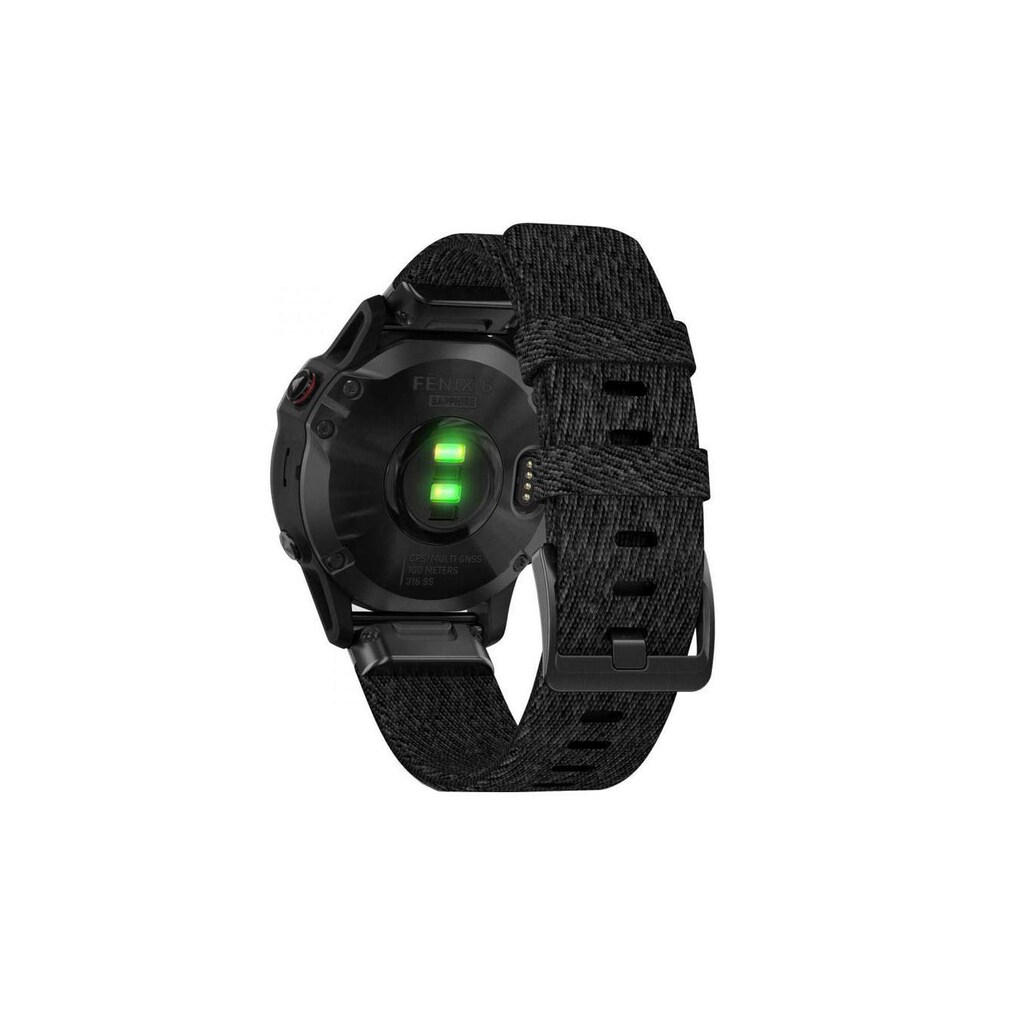 Garmin Fitnessuhr »Fenix 6 Sapphire Black«