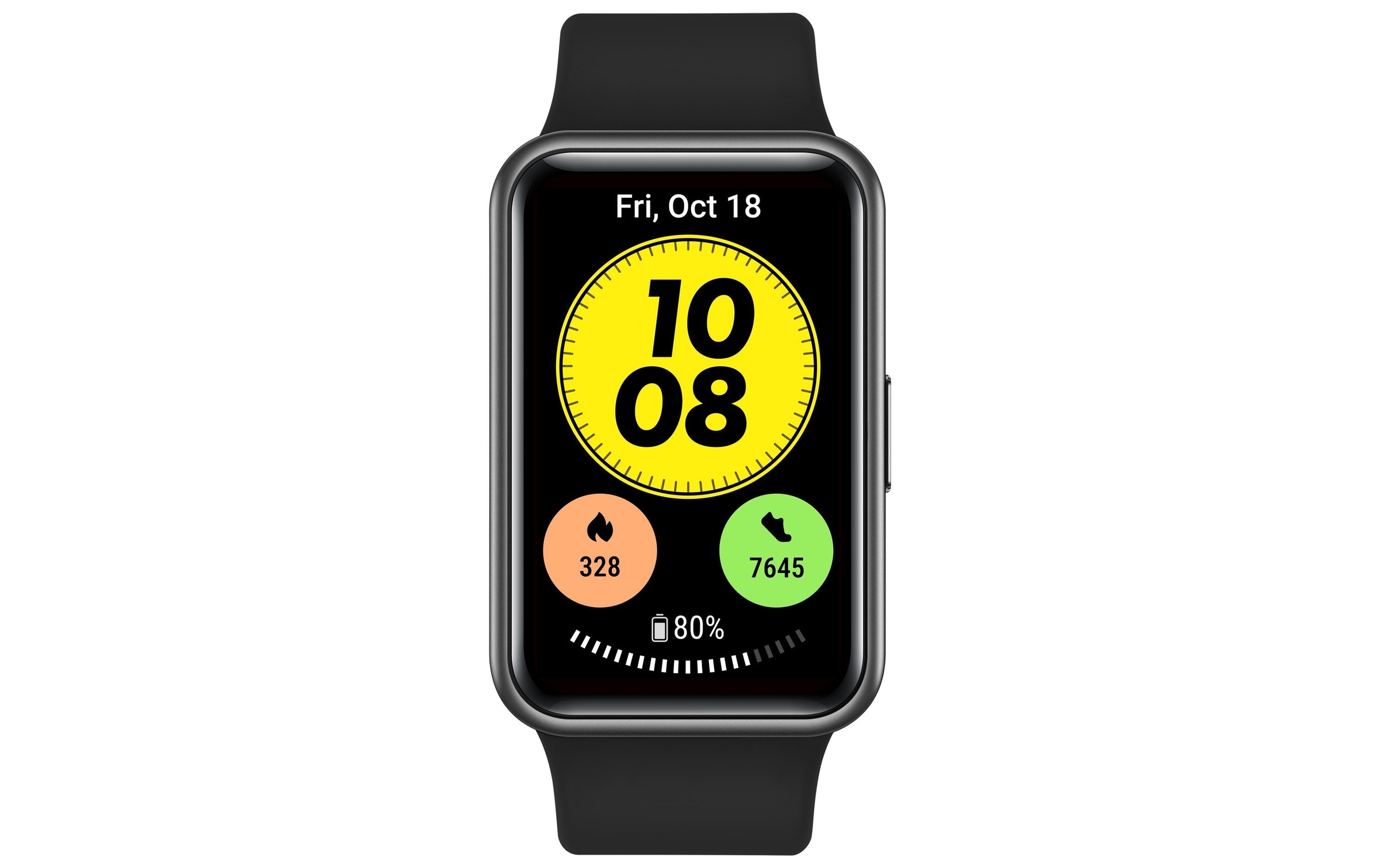 Image of Huawei Smartwatch »Huawei Watch Fit New Graphite«, (Huawei Lite OS) bei Ackermann Versand Schweiz