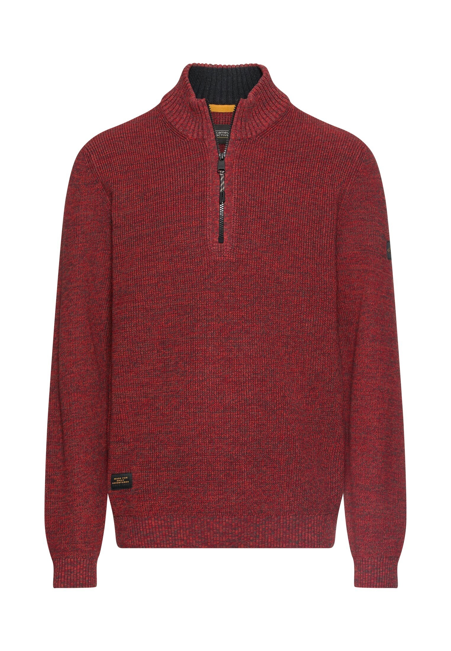 Image of camel active Troyer Strickpullover / meliert