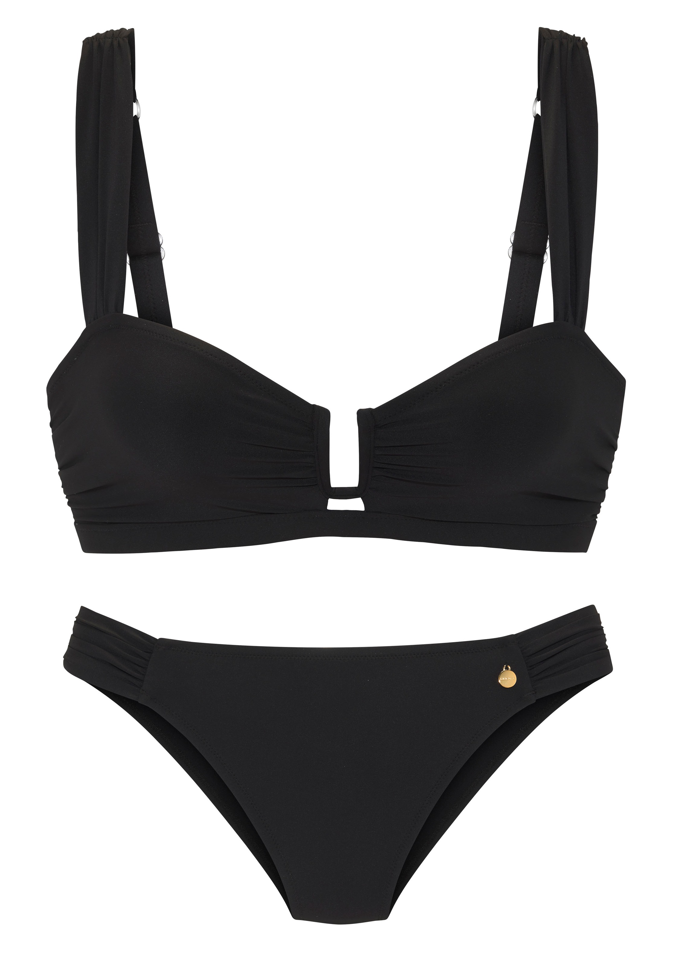 LASCANA Bandeau-Bikini mit modischer Zierschnalle