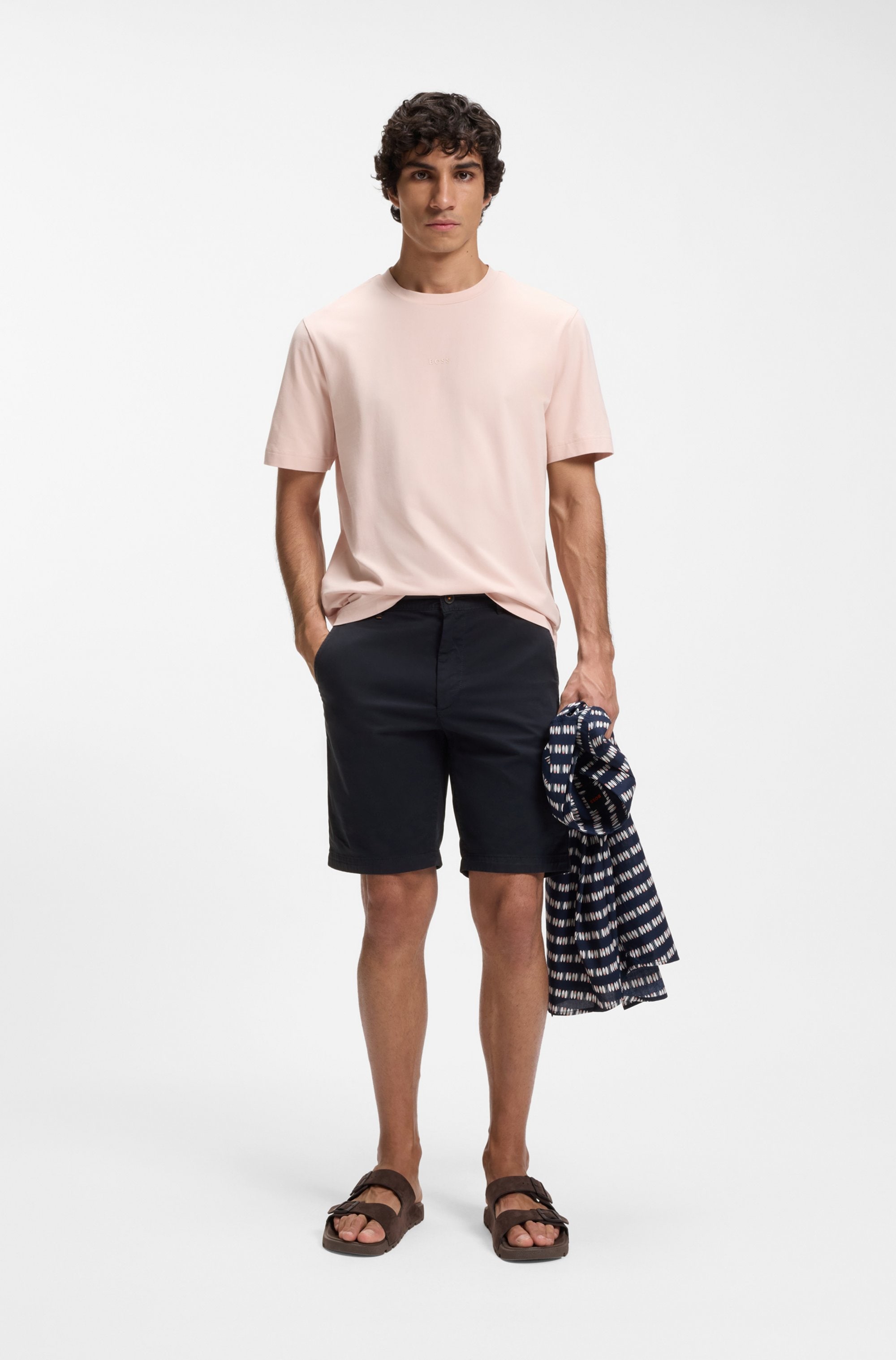 BOSS ORANGE Short en chino »slim Shorts«  in moderner Passform