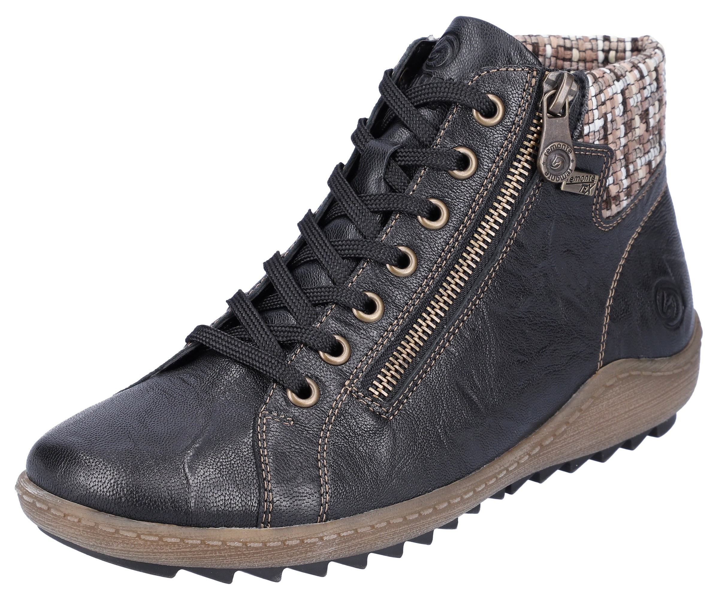 Remonte Schnürboots, mit Textilkragen kaufen