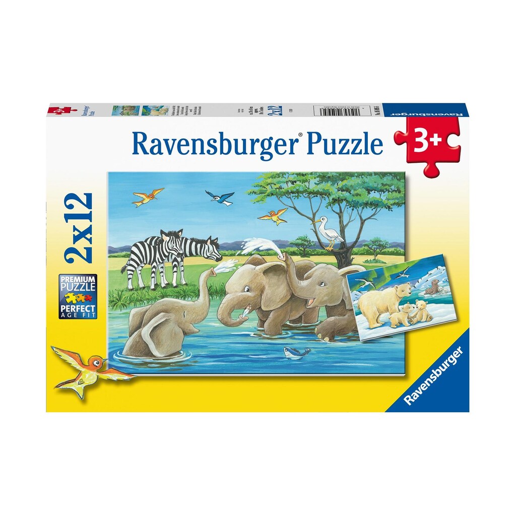 Ravensburger Puzzle »Tierkinder aus aller Welt«, (24 tlg.)