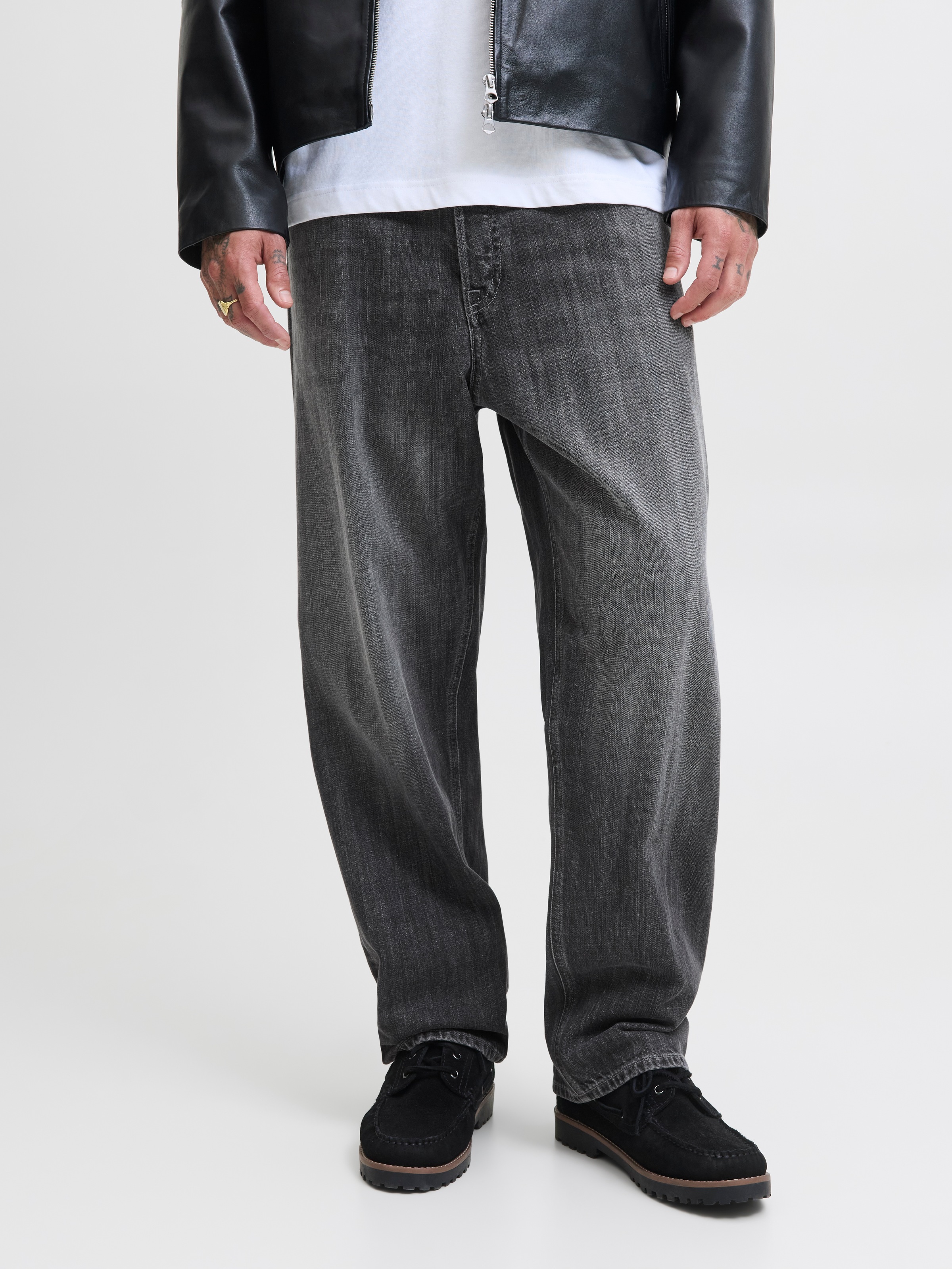 Jack & Jones Relax-fit-Jeans »JJIALEX mit cleanem Look und Taschenvielfalt«, mit Gürtelschlaufen