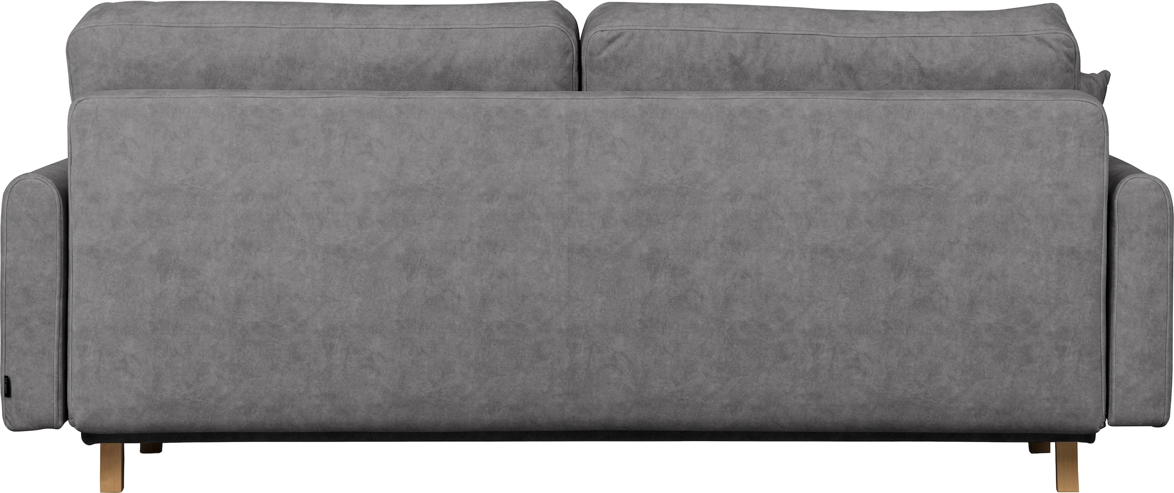 Home affaire 3-Sitzer »TRIPLO optionale Schlafsofa mit Bettkasten, Masse B/T/H: 215/100/89 cm«, Wahlweise Bettfunktion - Liegefläche 145x191 cm, Rücken-, Zierkissen