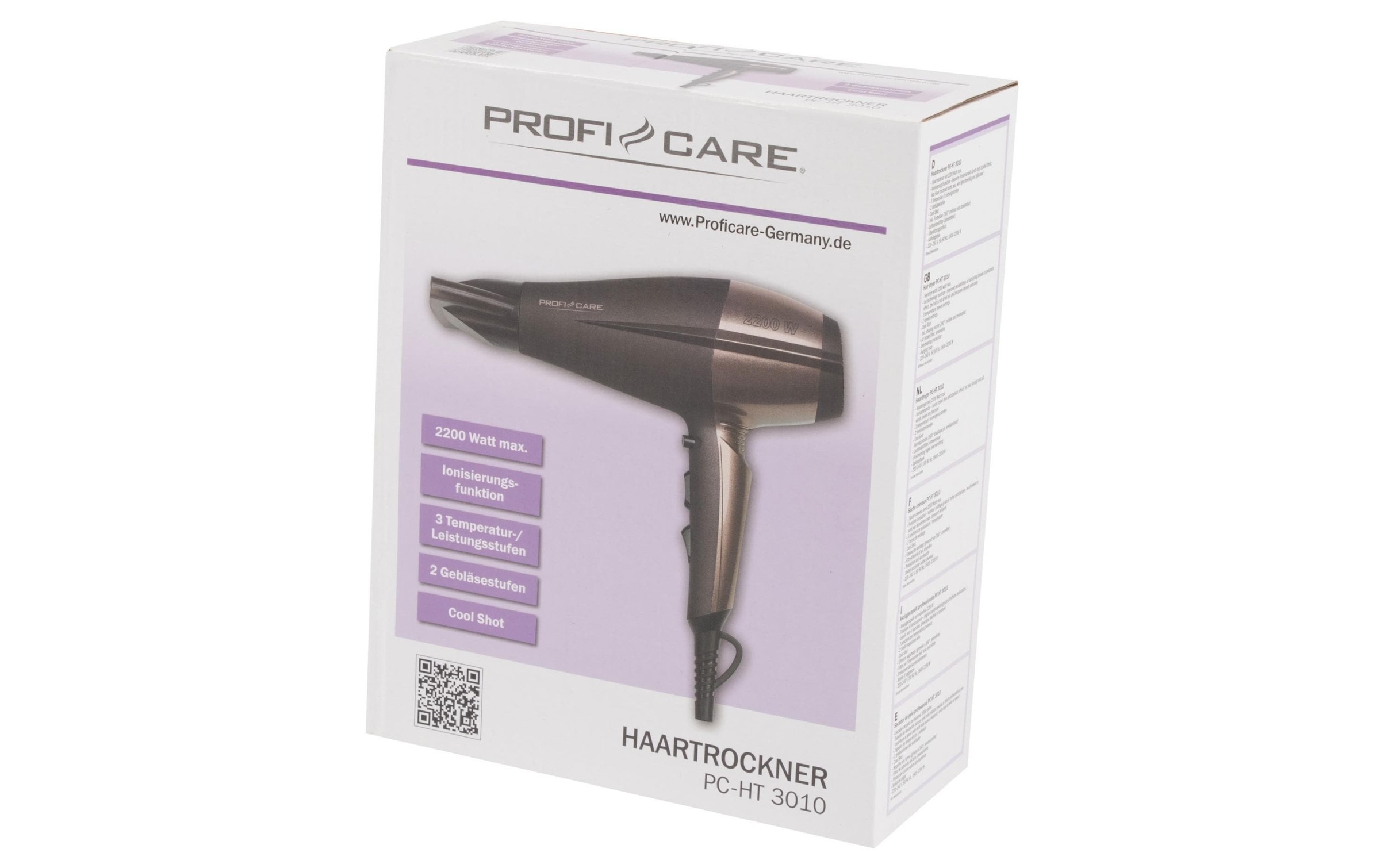 ProfiCare Haartrockner »PC-HT 3010 Braun / Bronze«
