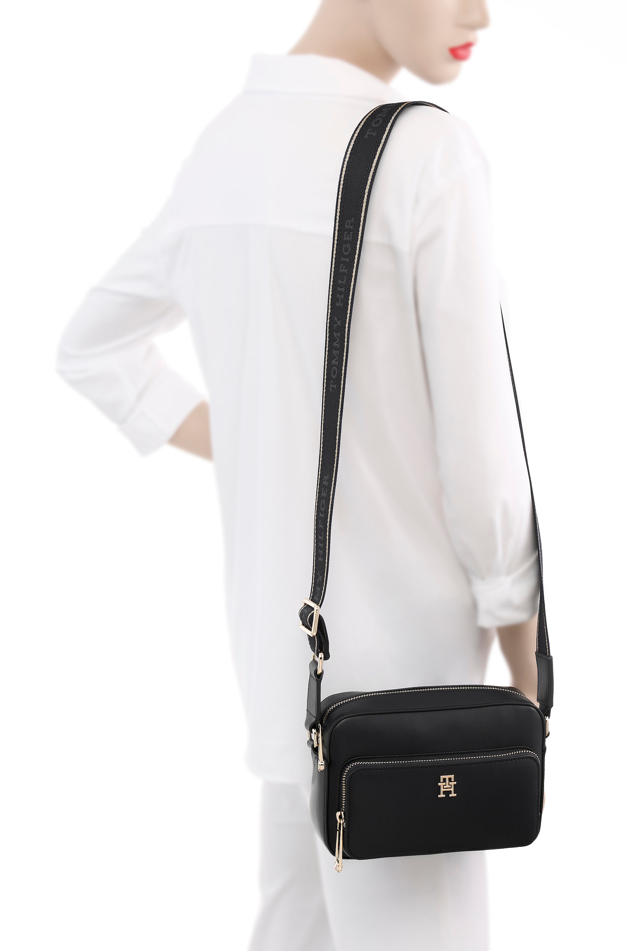 Tommy Hilfiger Mini Bag »TH JOY CAMERA BAG«, Handtasche Damen Schultertasche Tasche Damen Umhängetasche