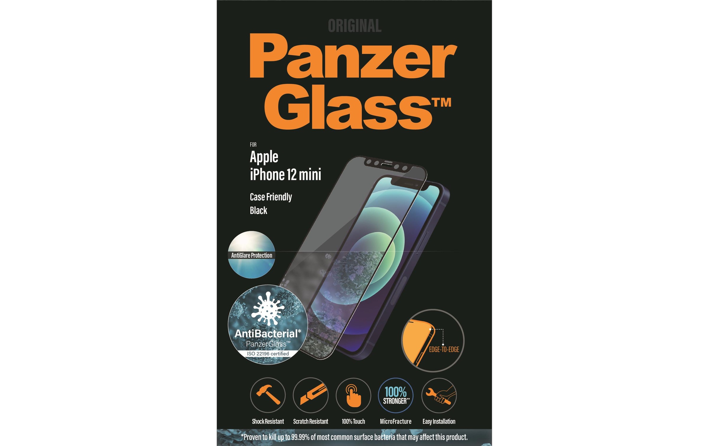 Image of PanzerGlass Displayschutzglas »Case«, für iPhone 12 mini, (1 St.) bei Ackermann Versand Schweiz